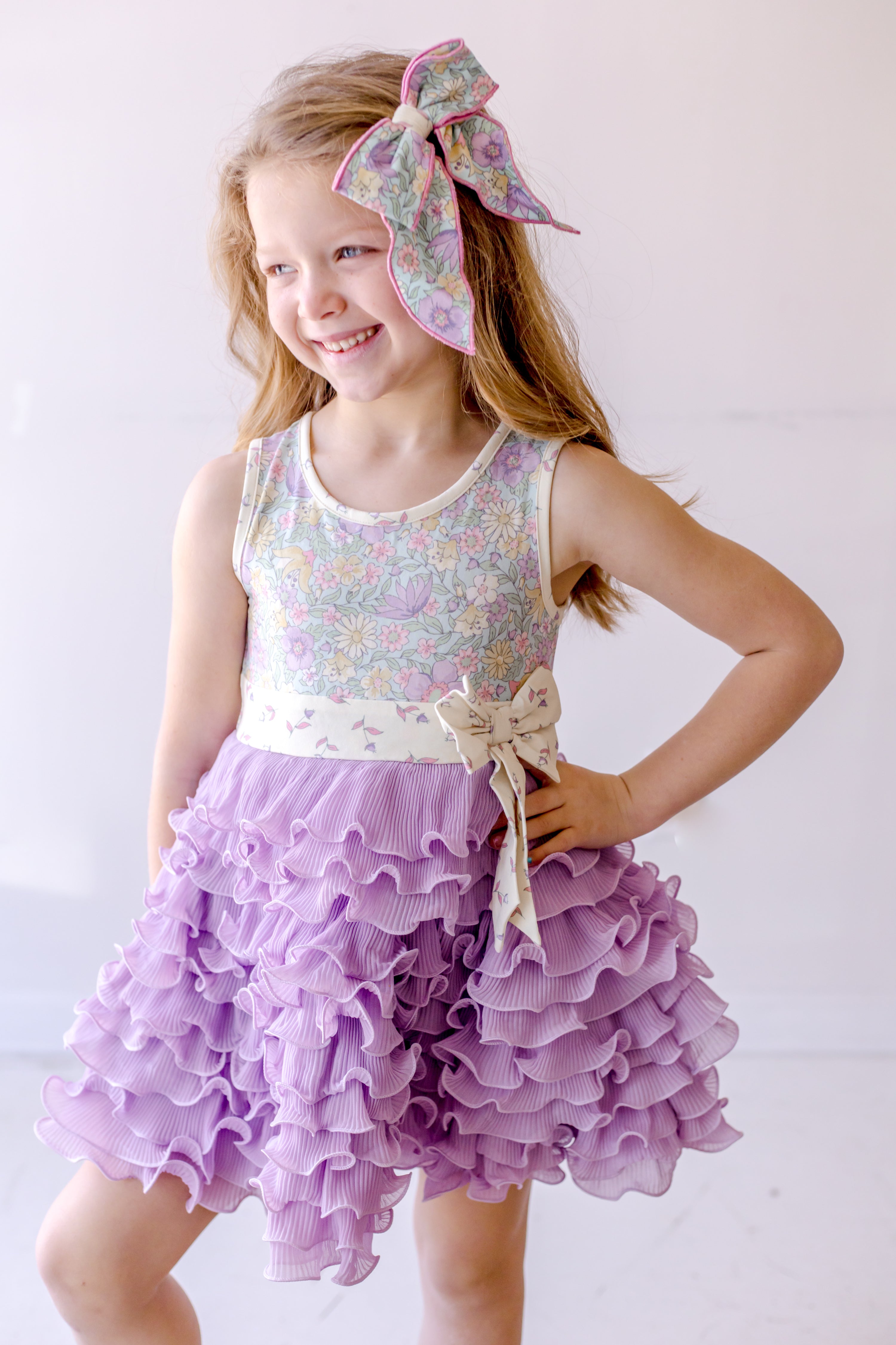 Spring Fling Ruffle Dress