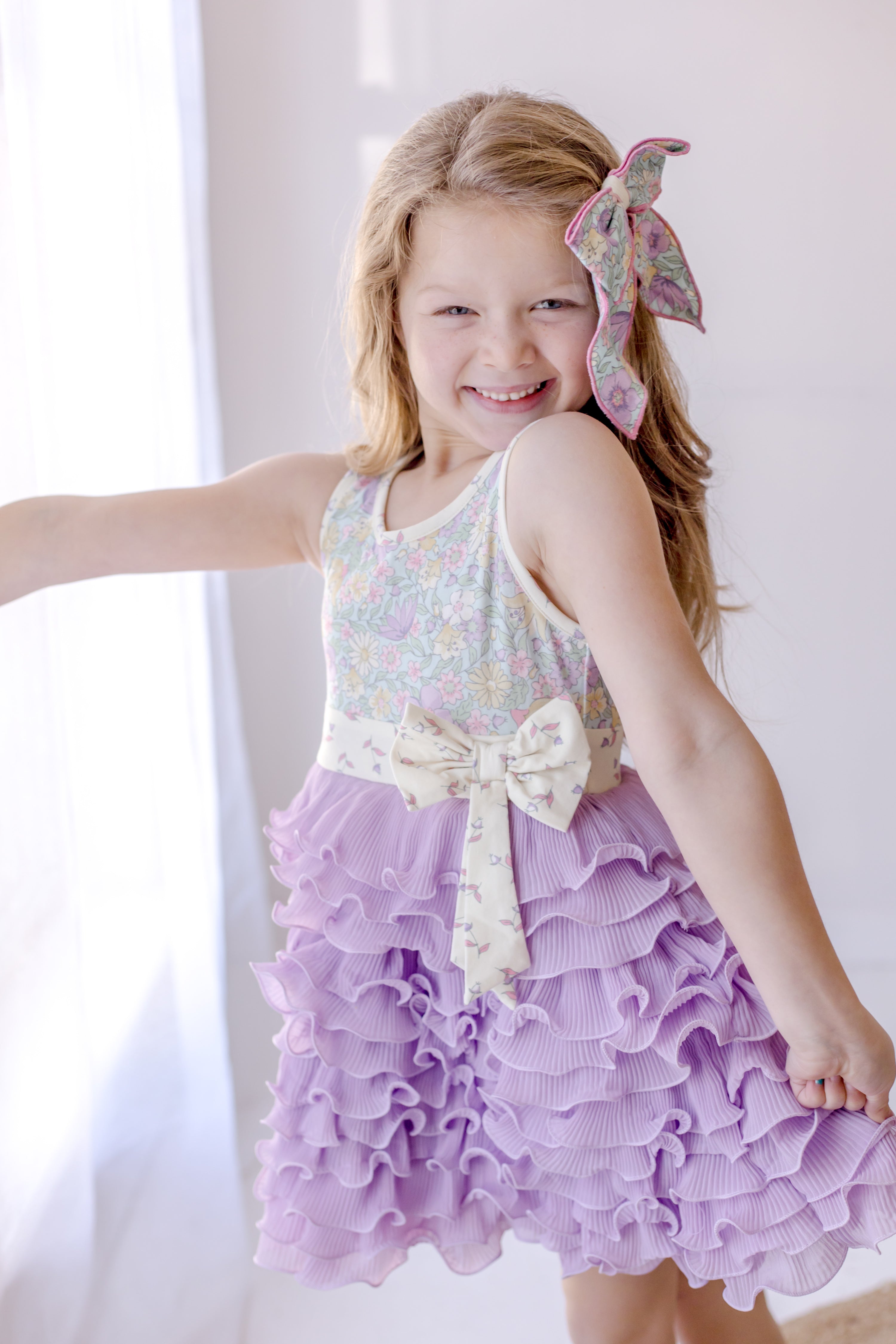 Spring Fling Ruffle Dress