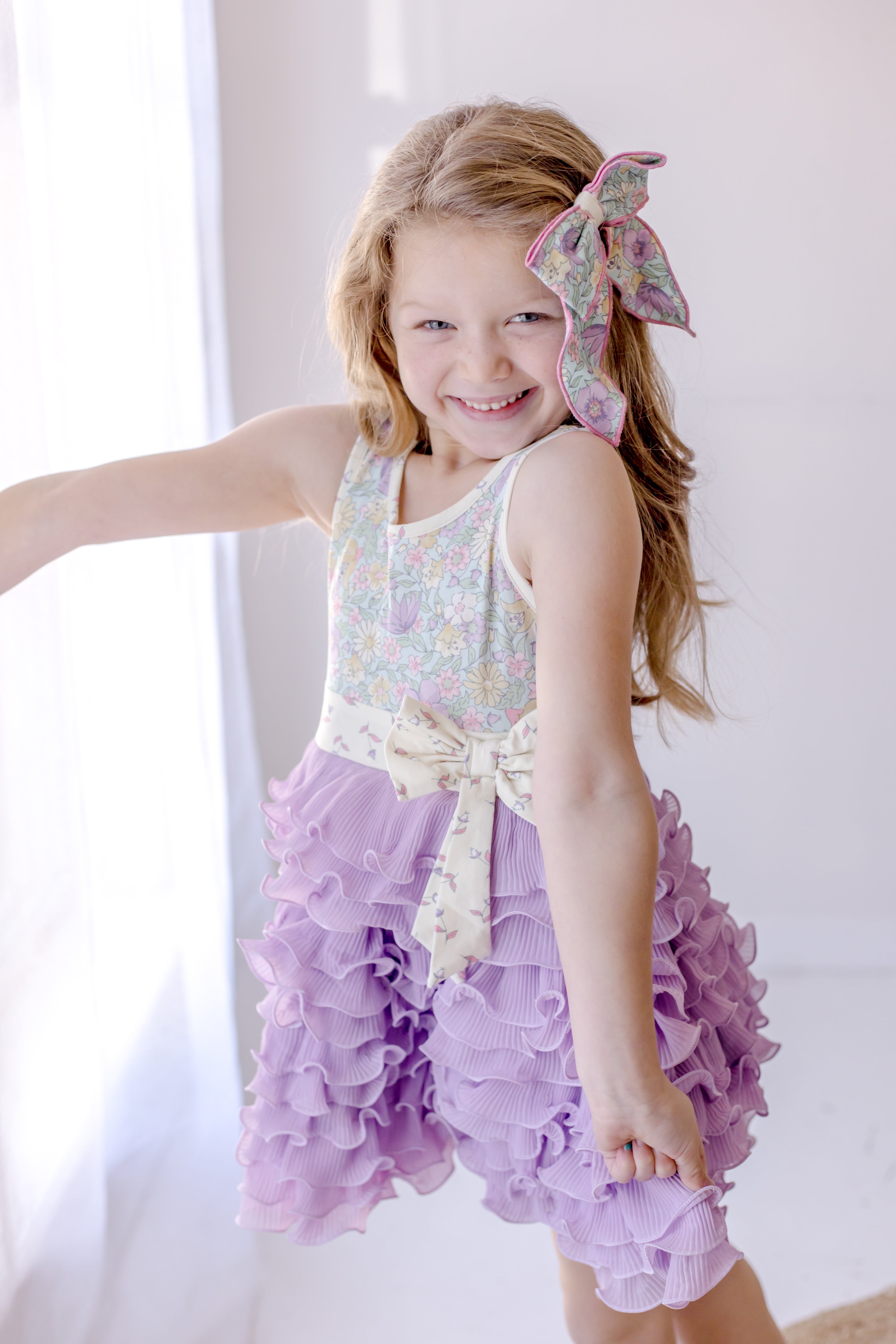 Spring Fling Ruffle Dress