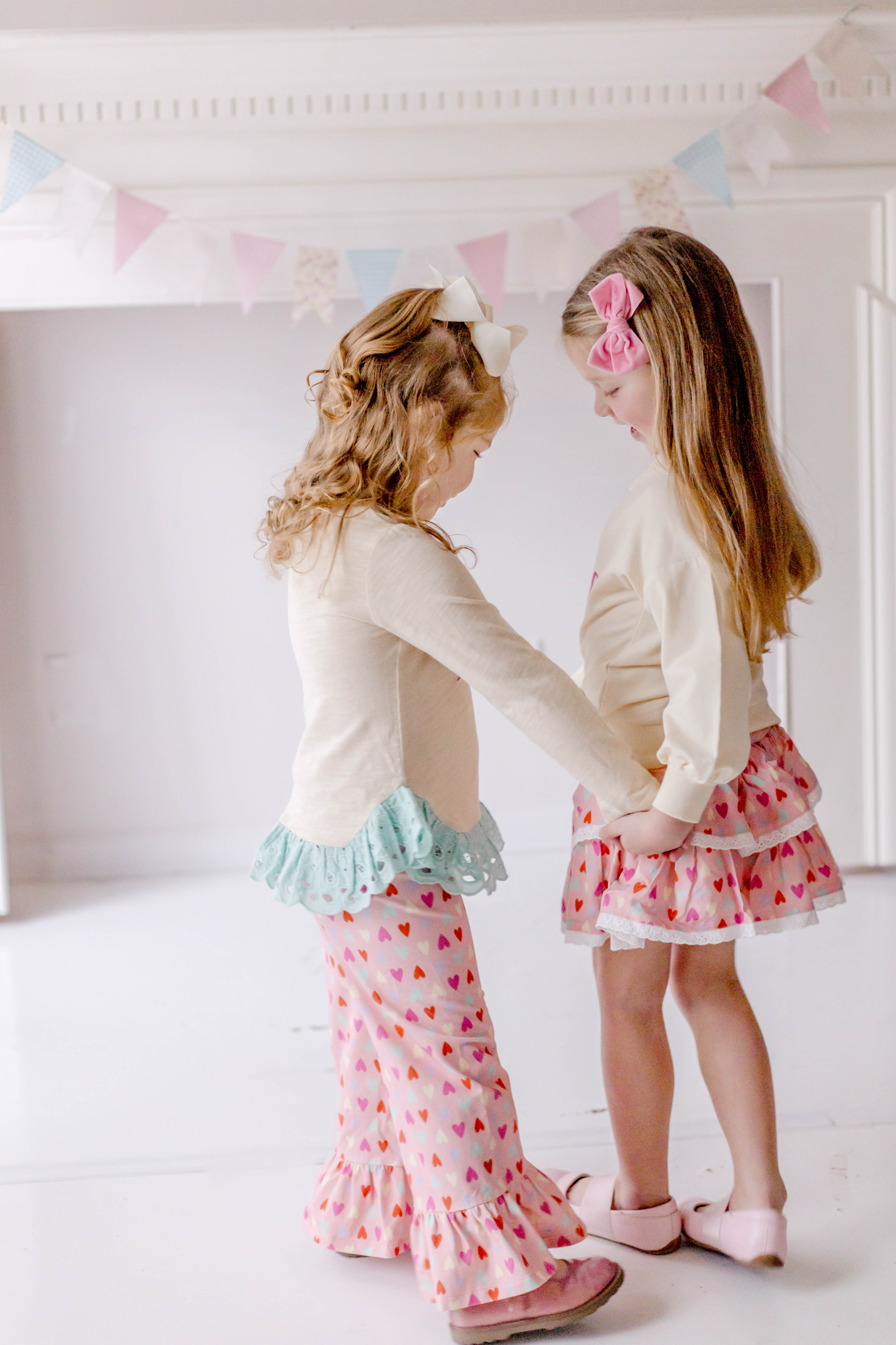 Be Mine Ruffle Knit Top