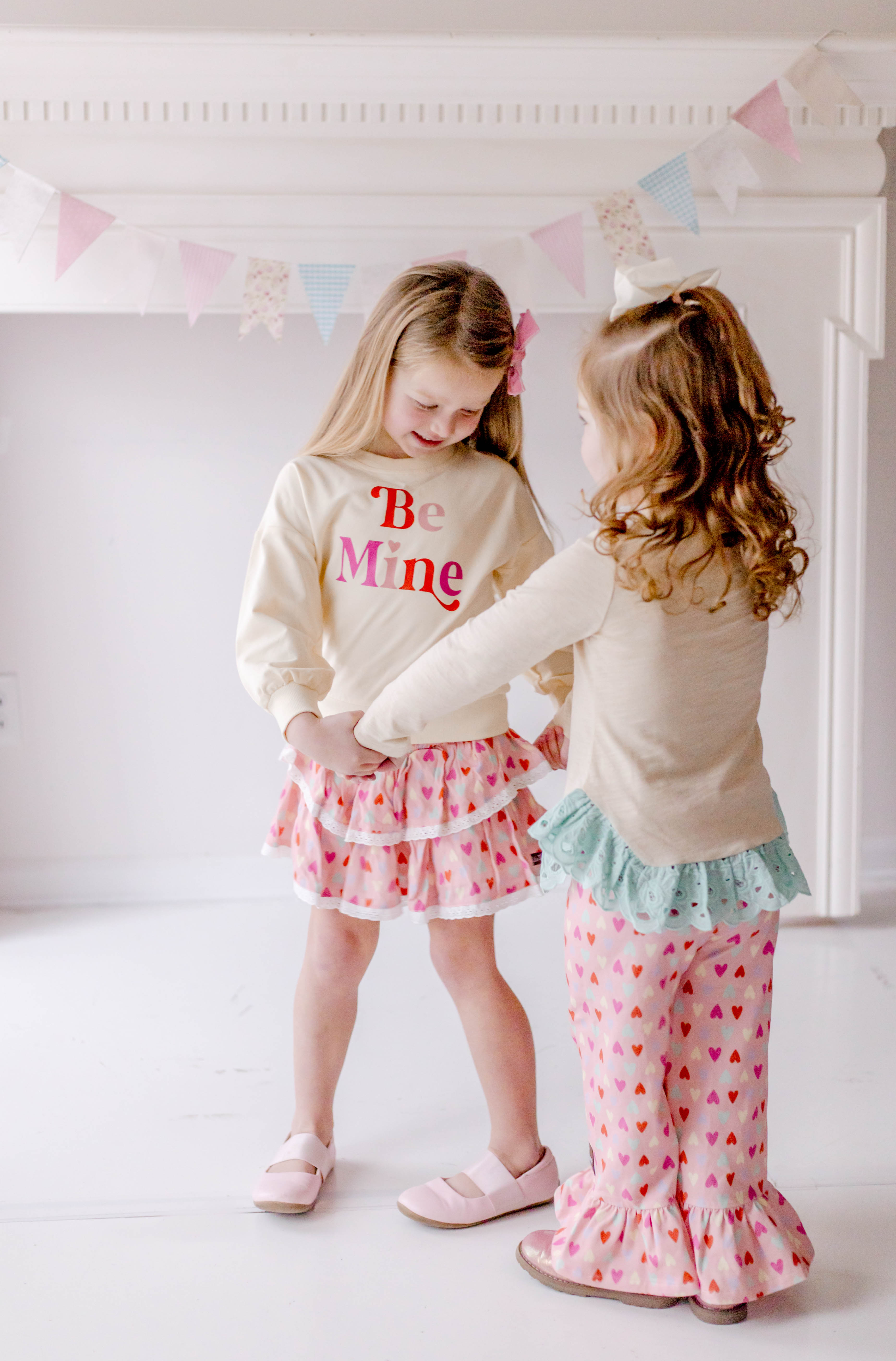 Be Mine Ruffle Knit Top