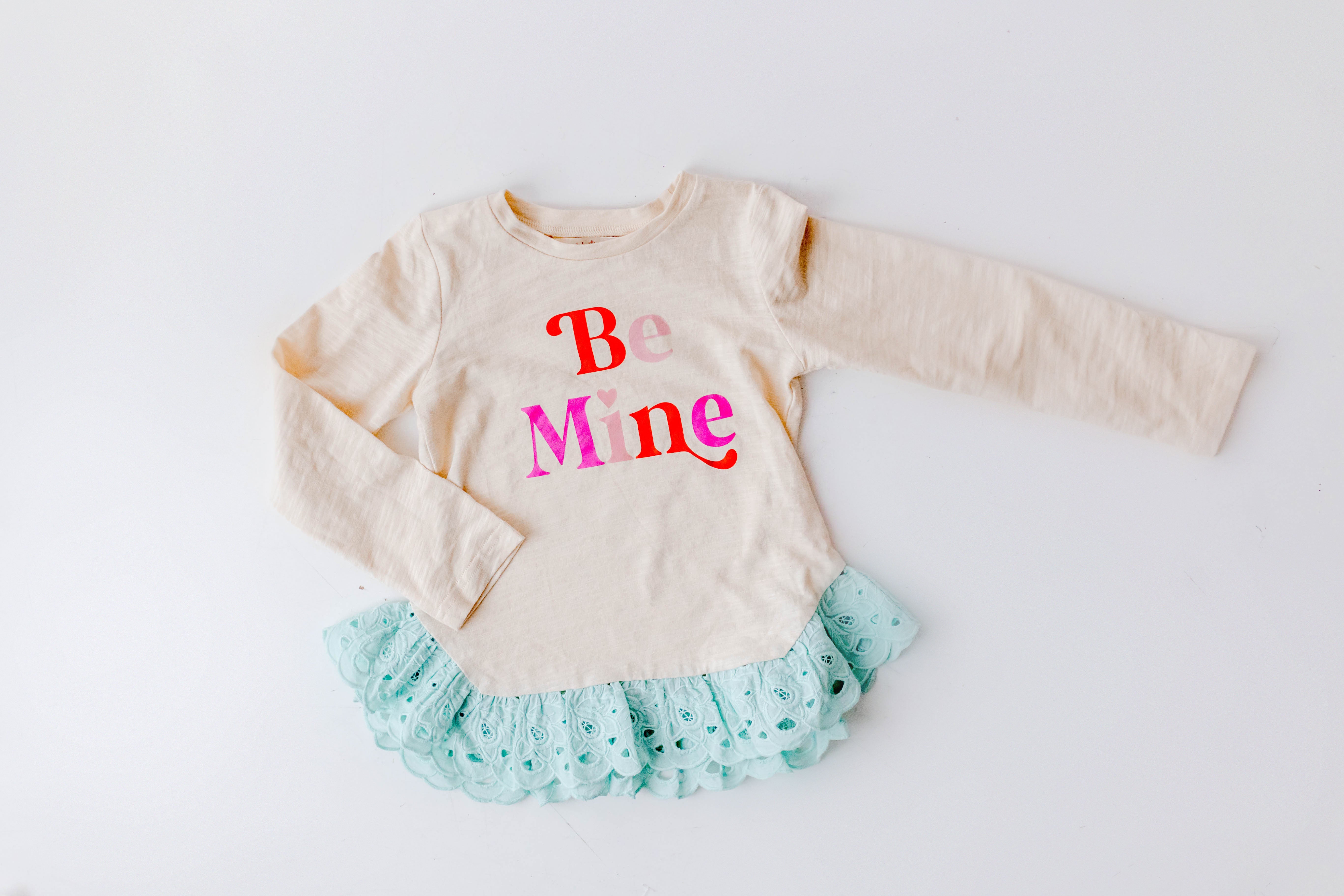 Be Mine Ruffle Knit Top