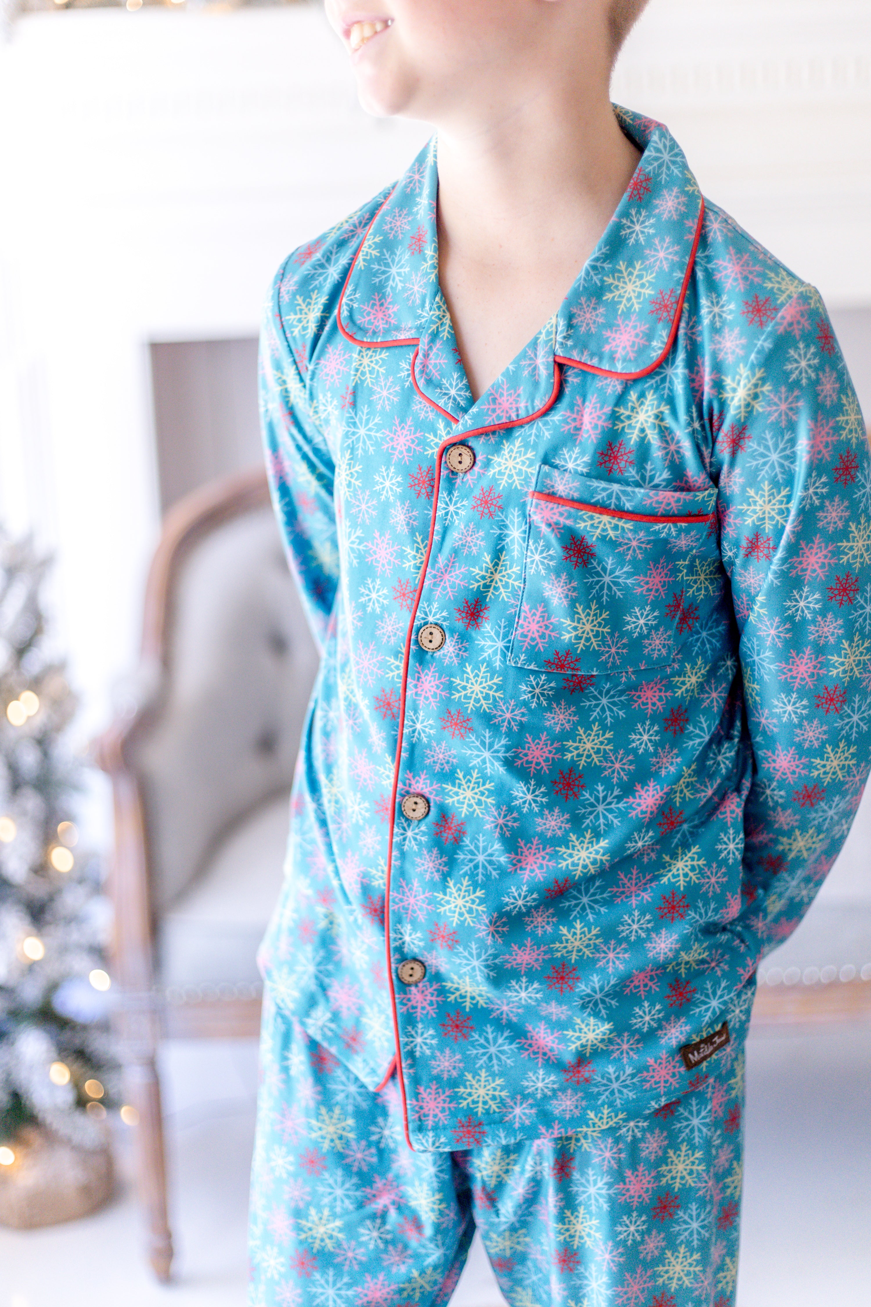 Boys Snowflake Forest Fun Lounge Set