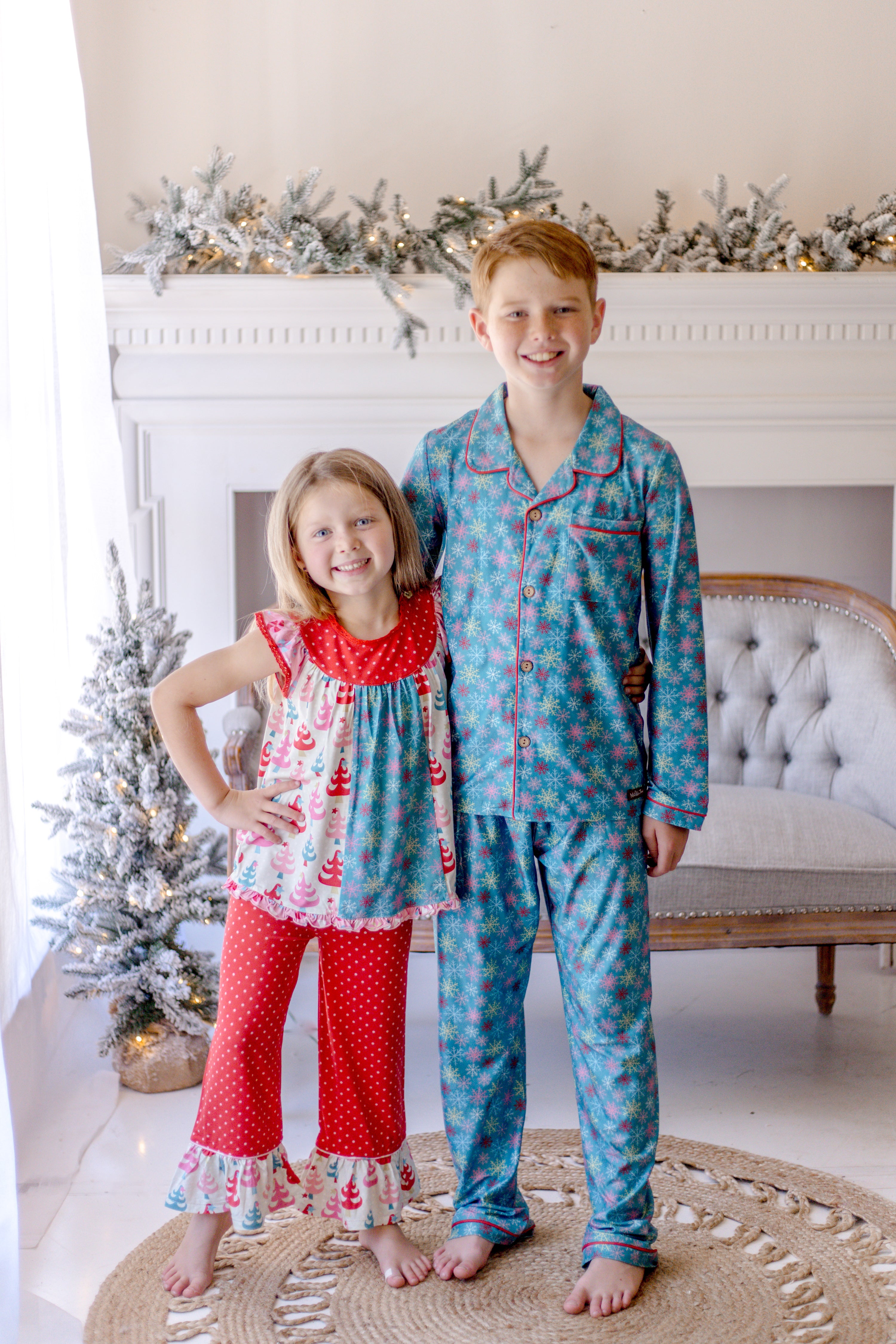 Boys Snowflake Forest Fun Lounge Set