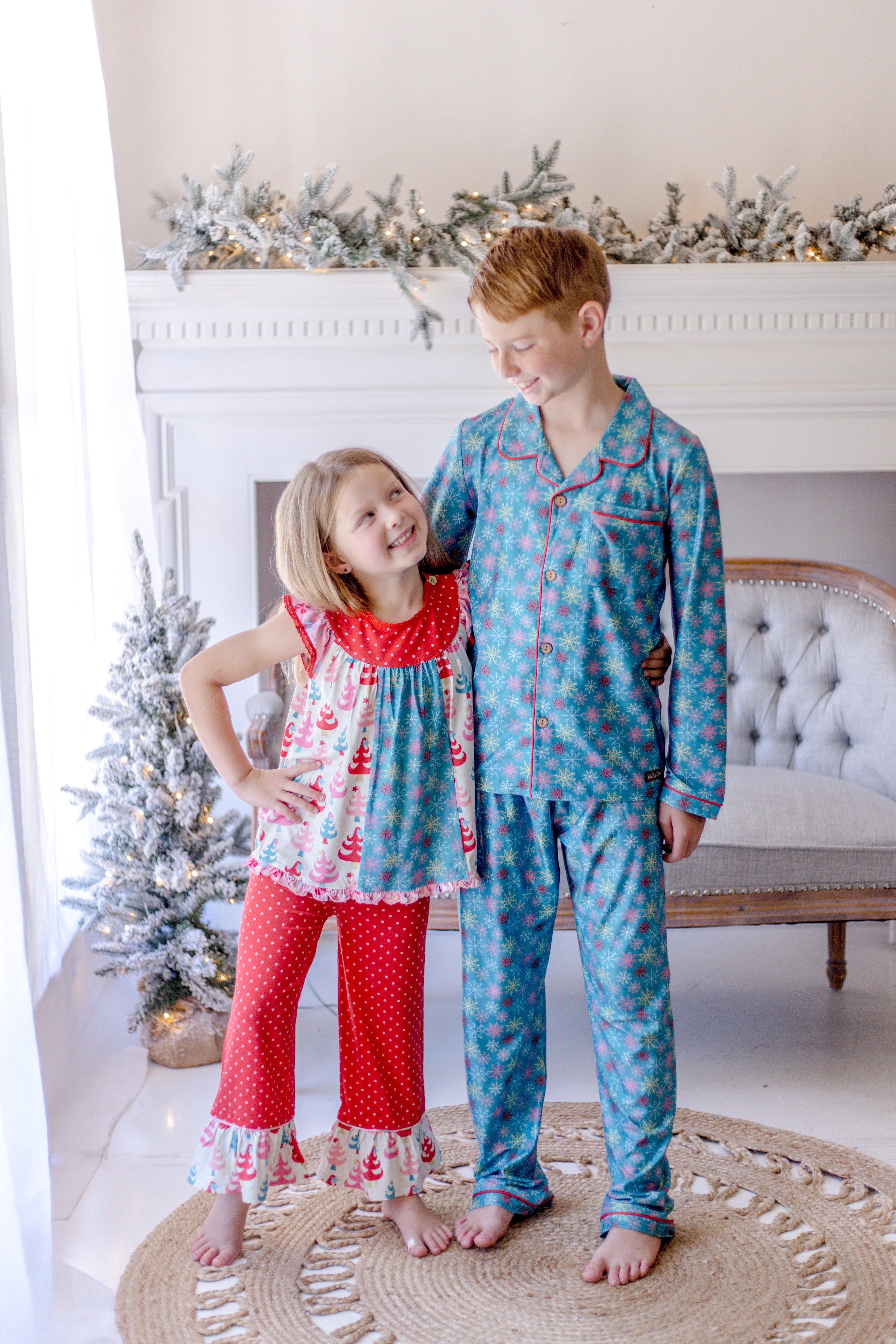 Boys Snowflake Forest Fun Lounge Set