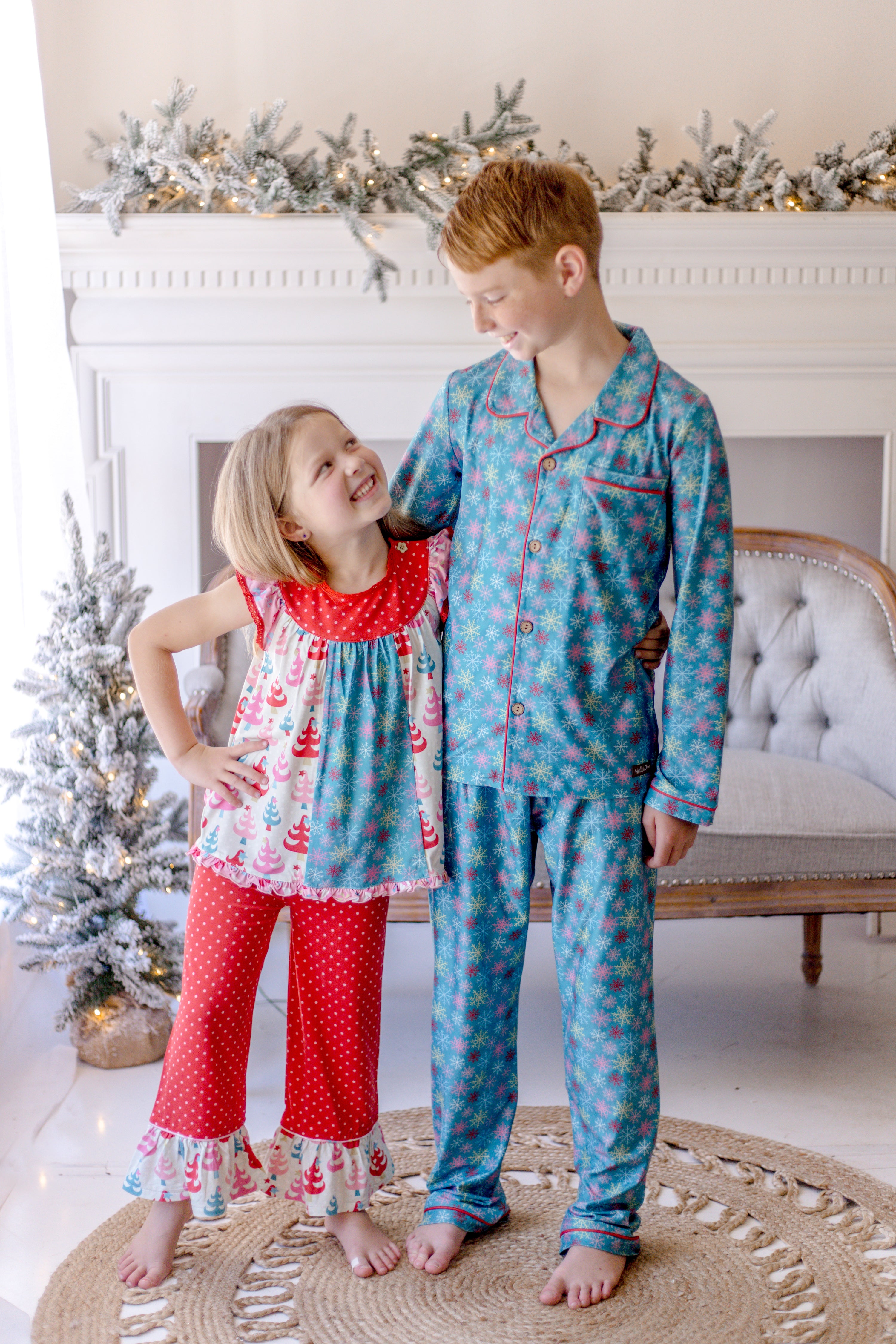 Boys Snowflake Forest Fun Lounge Set