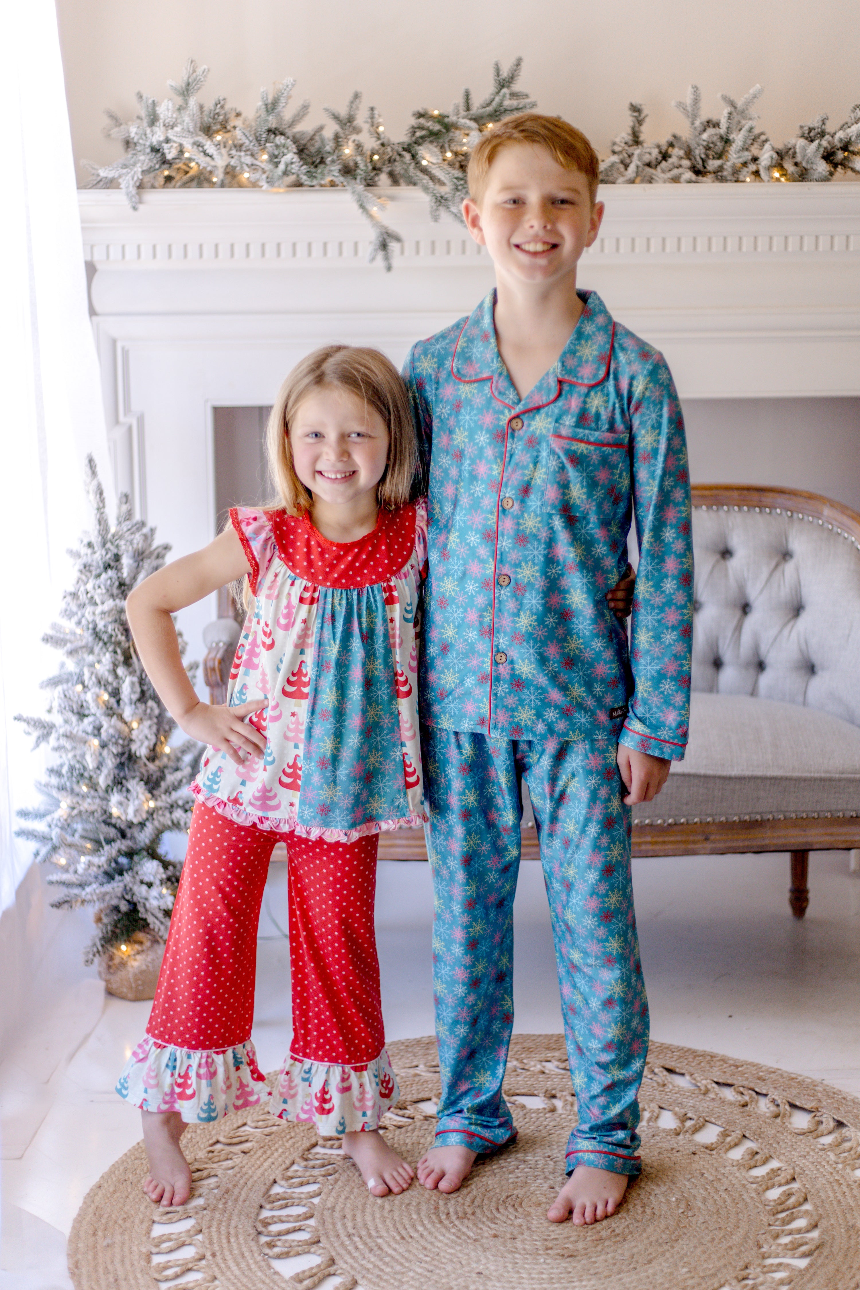 Boys Snowflake Forest Fun Lounge Set