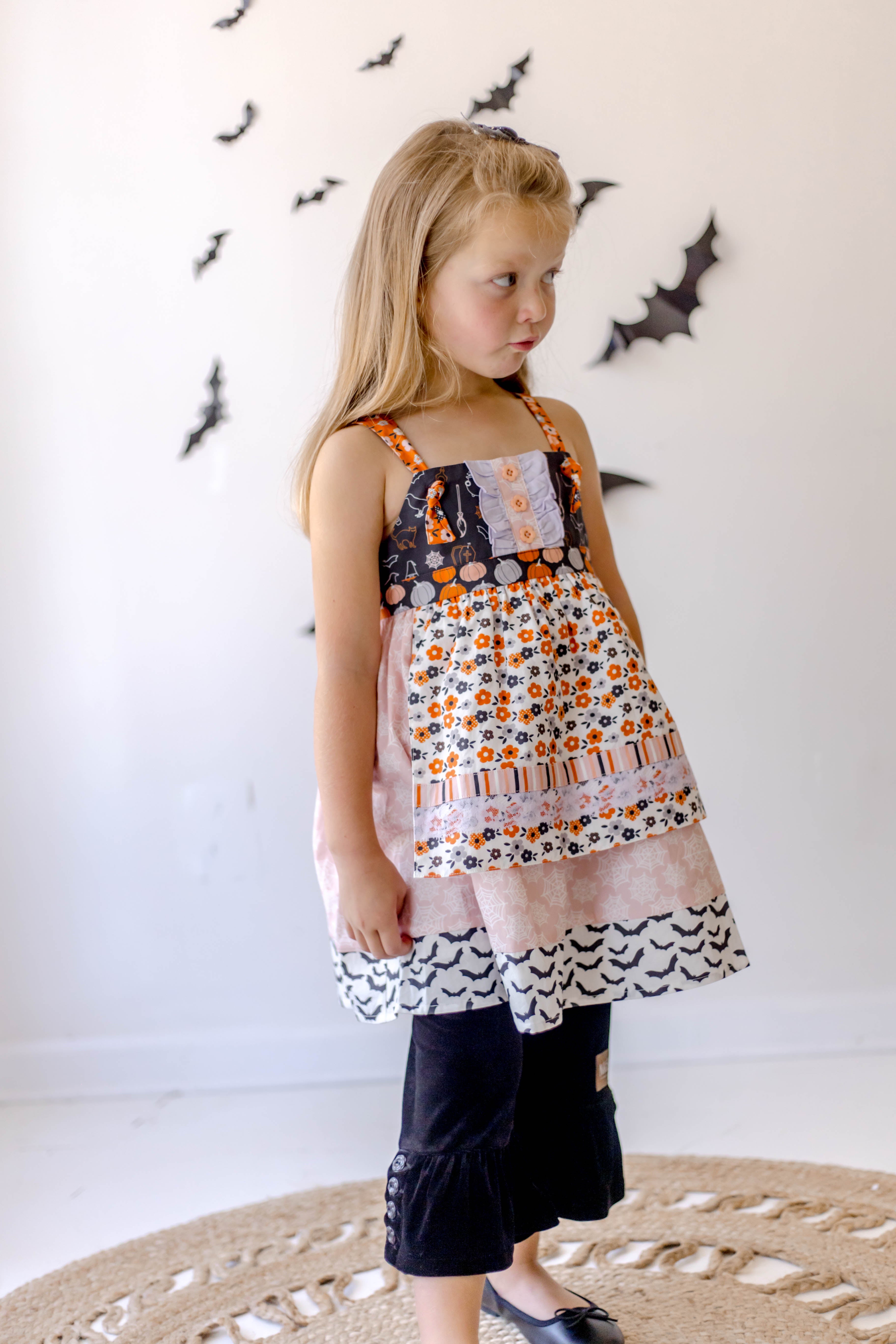 Midnight Magic Big Ruffles | Velvet