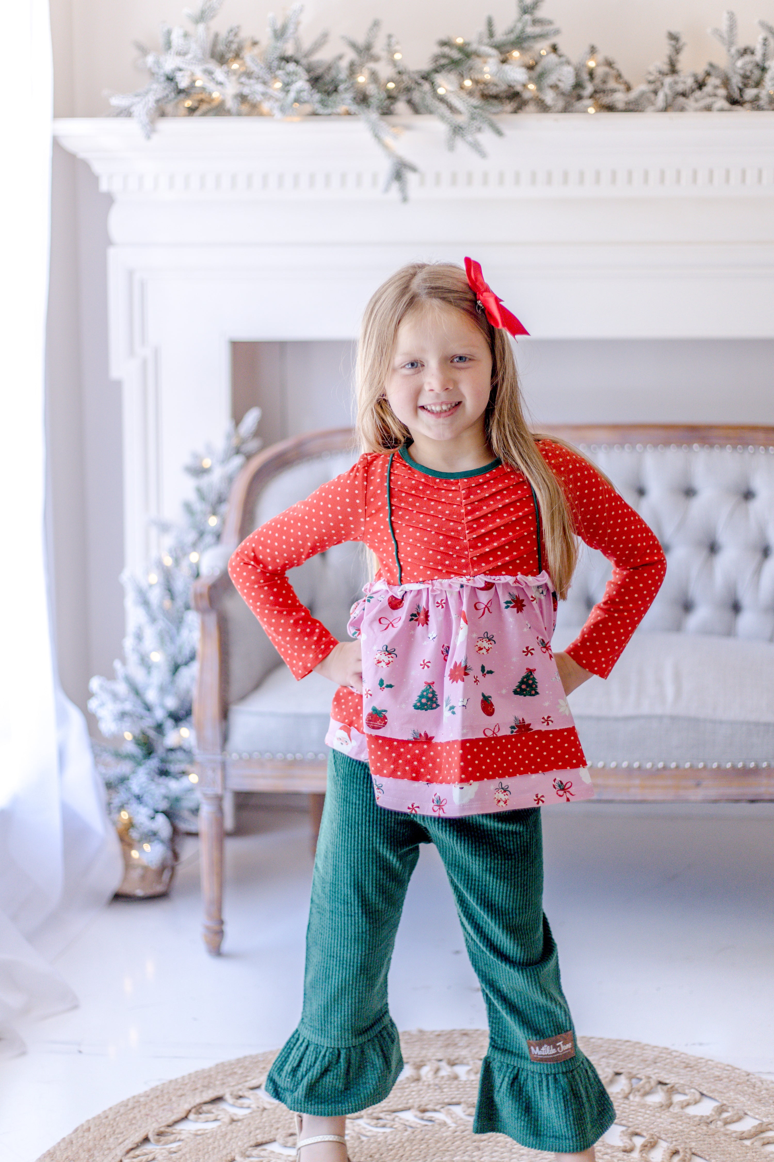 Rosy Cheeks & Jingles Tunic