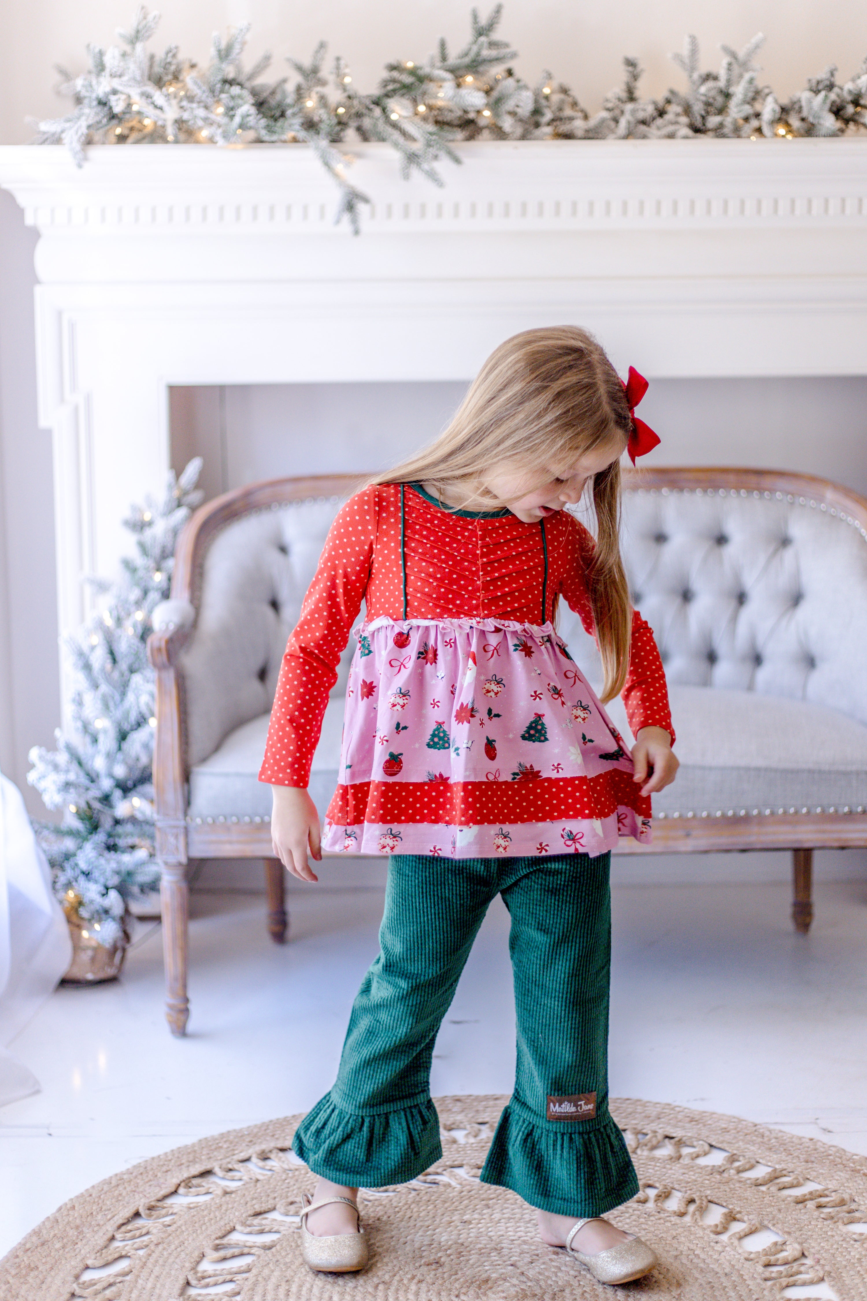 Rosy Cheeks & Jingles Tunic