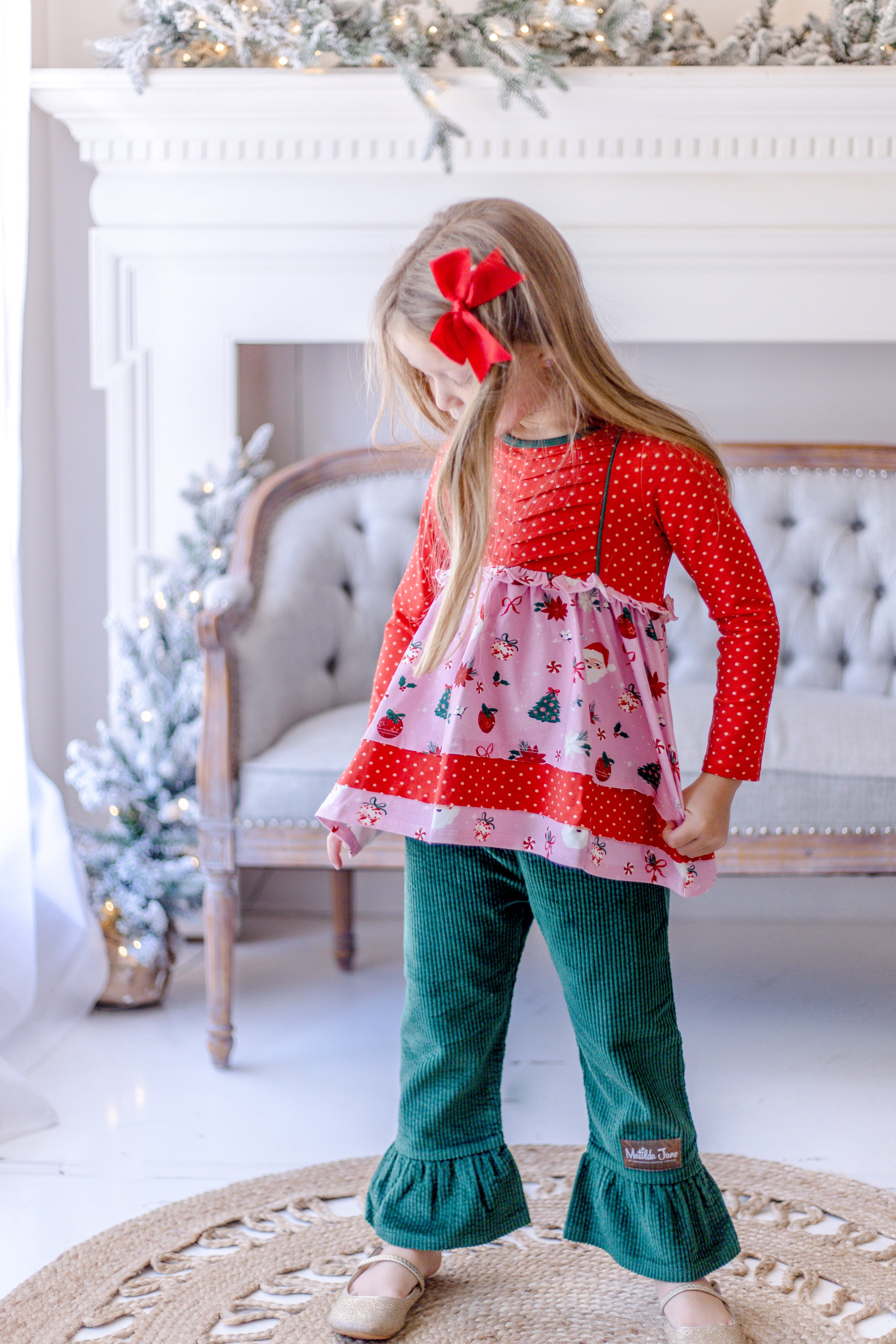 Rosy Cheeks & Jingles Tunic