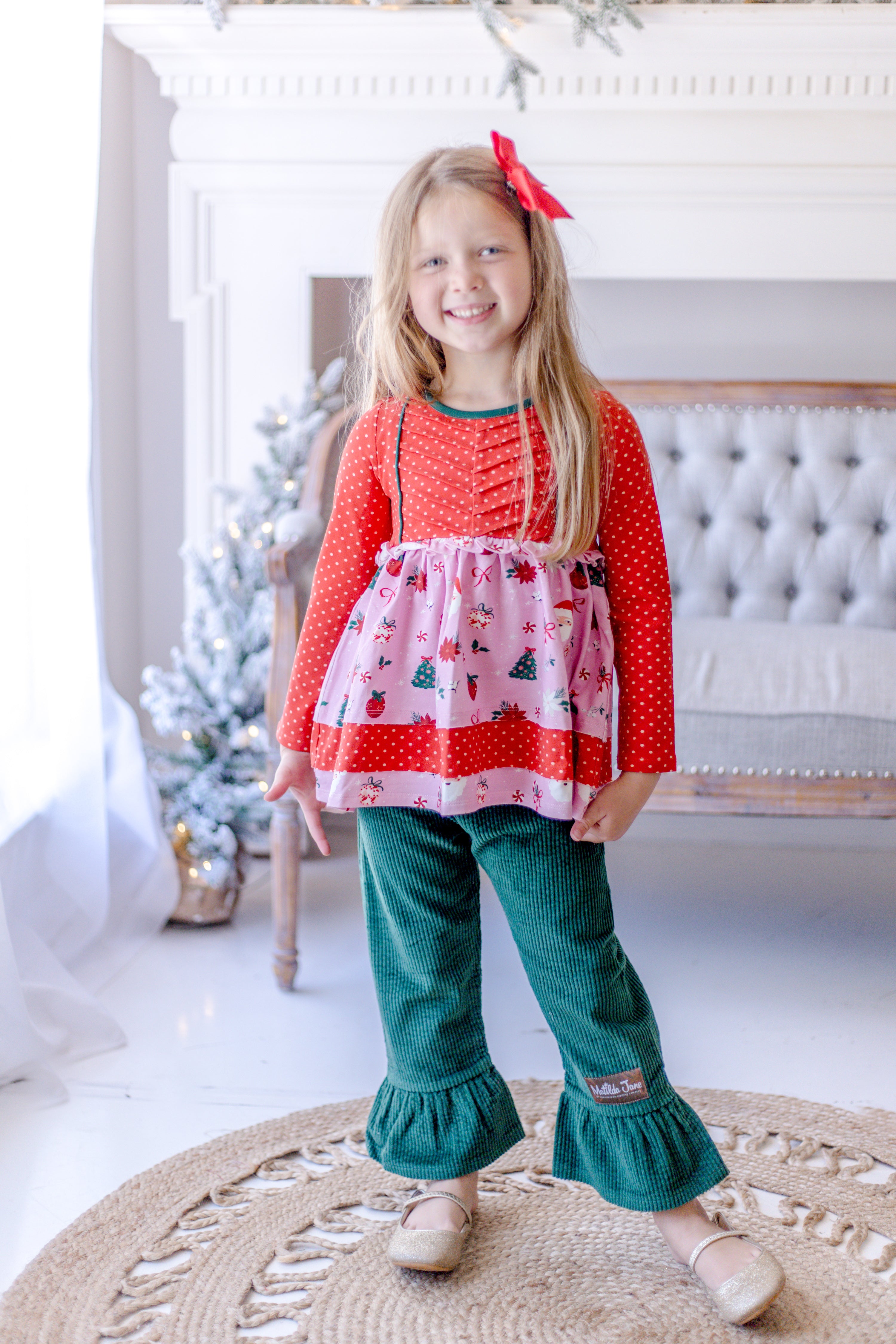 Rosy Cheeks & Jingles Tunic