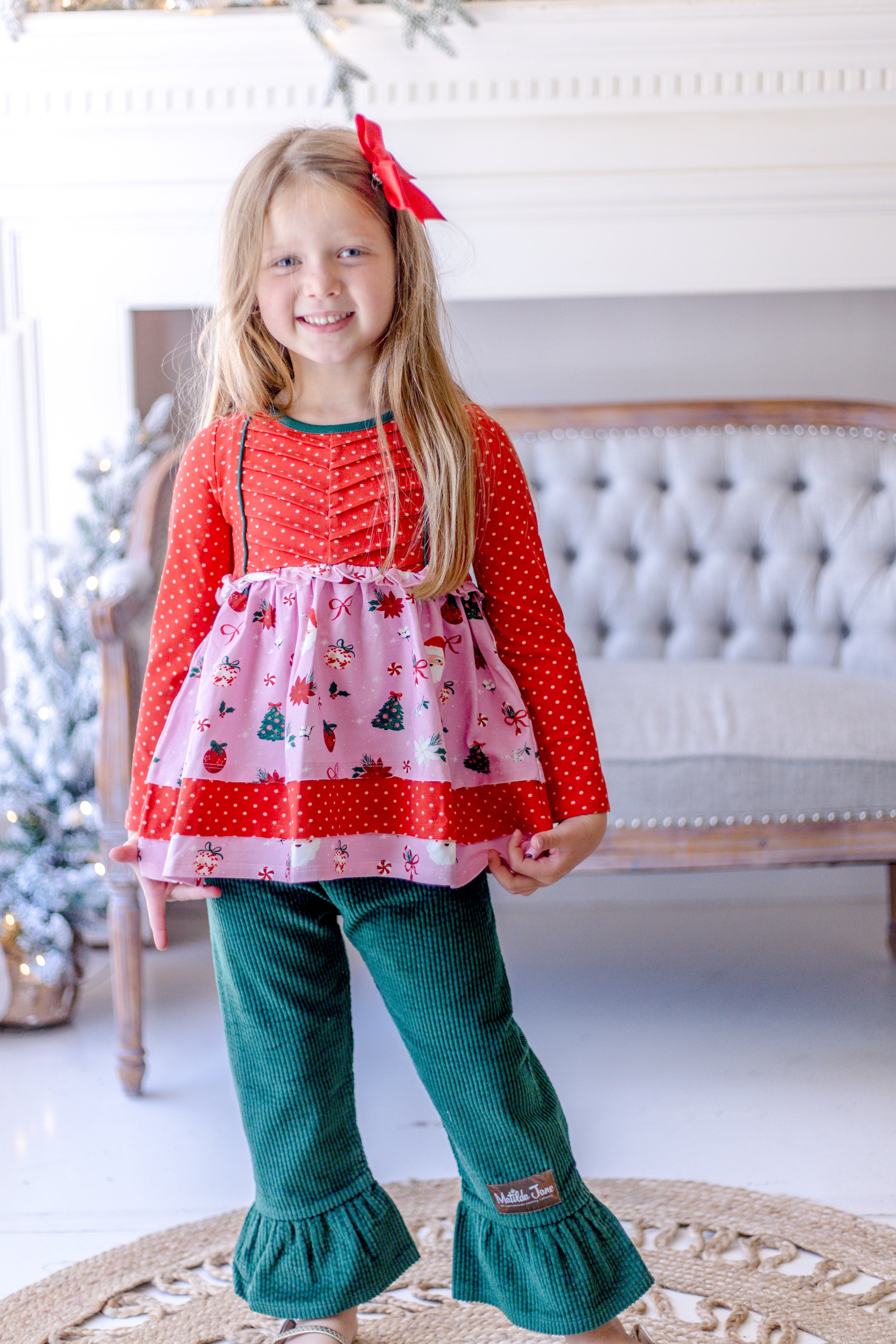 Rosy Cheeks & Jingles Tunic