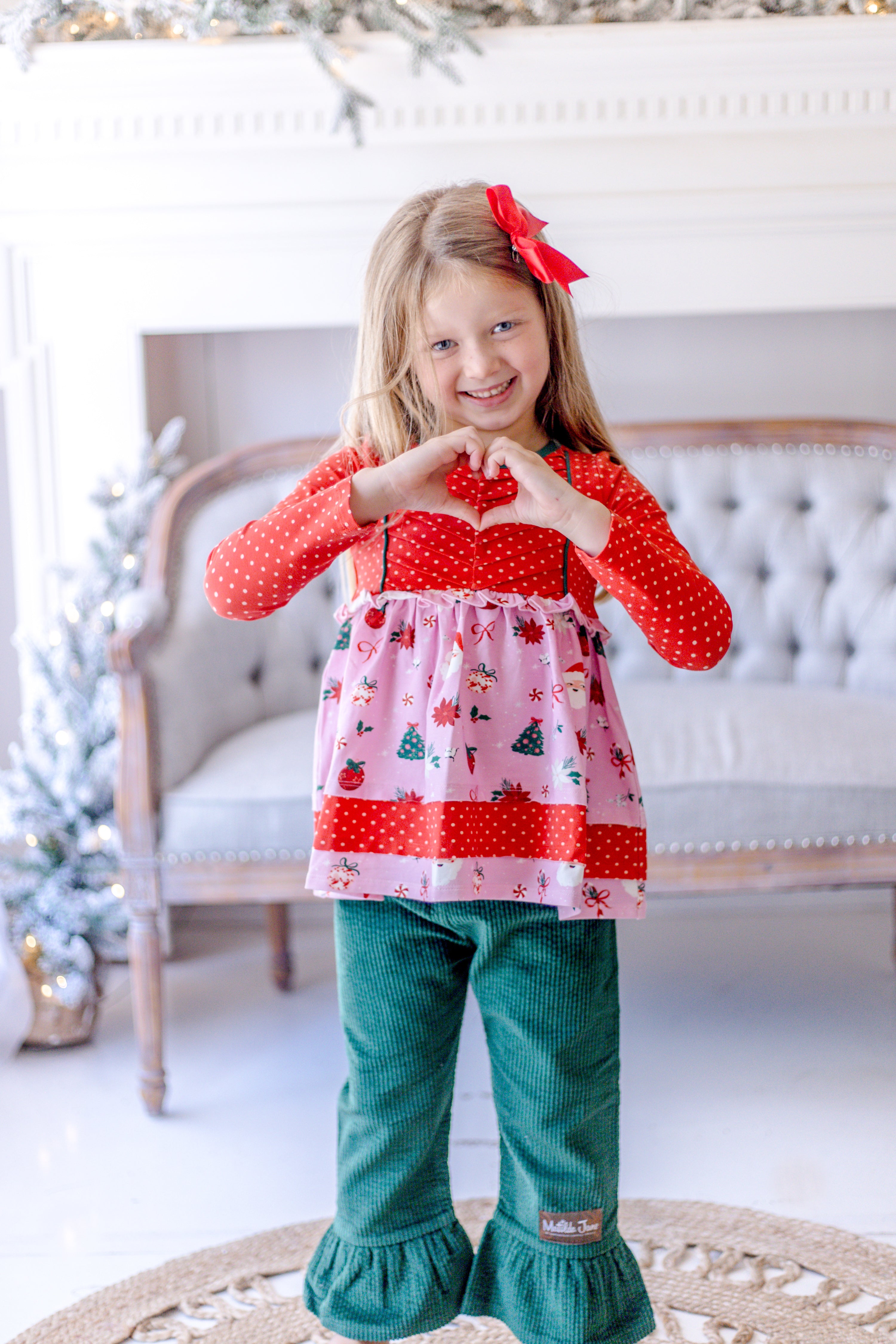 Rosy Cheeks & Jingles Tunic