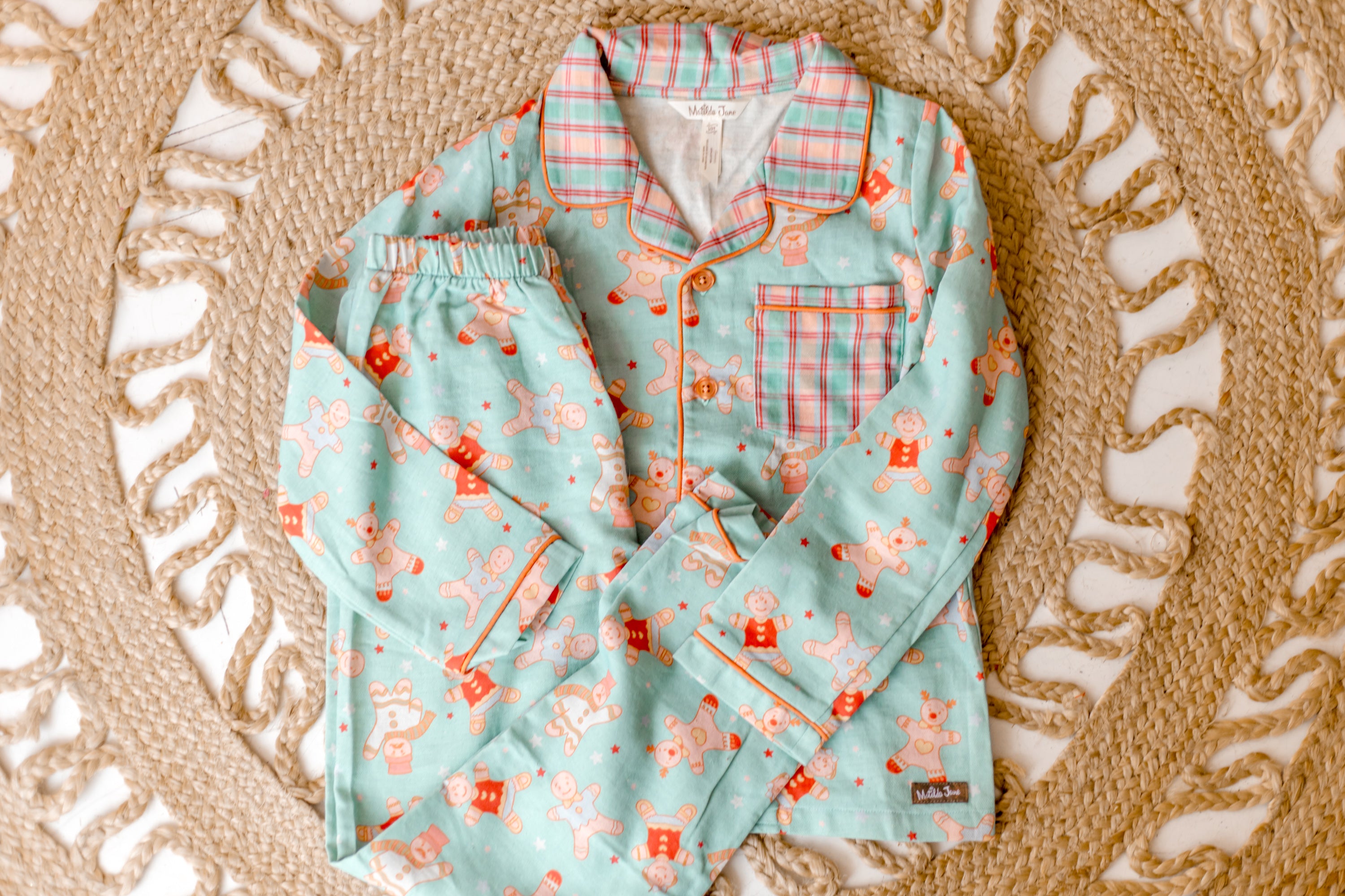 Boy's Not So Cookie Cutter Flannel Lounge Set (Pre-Order)