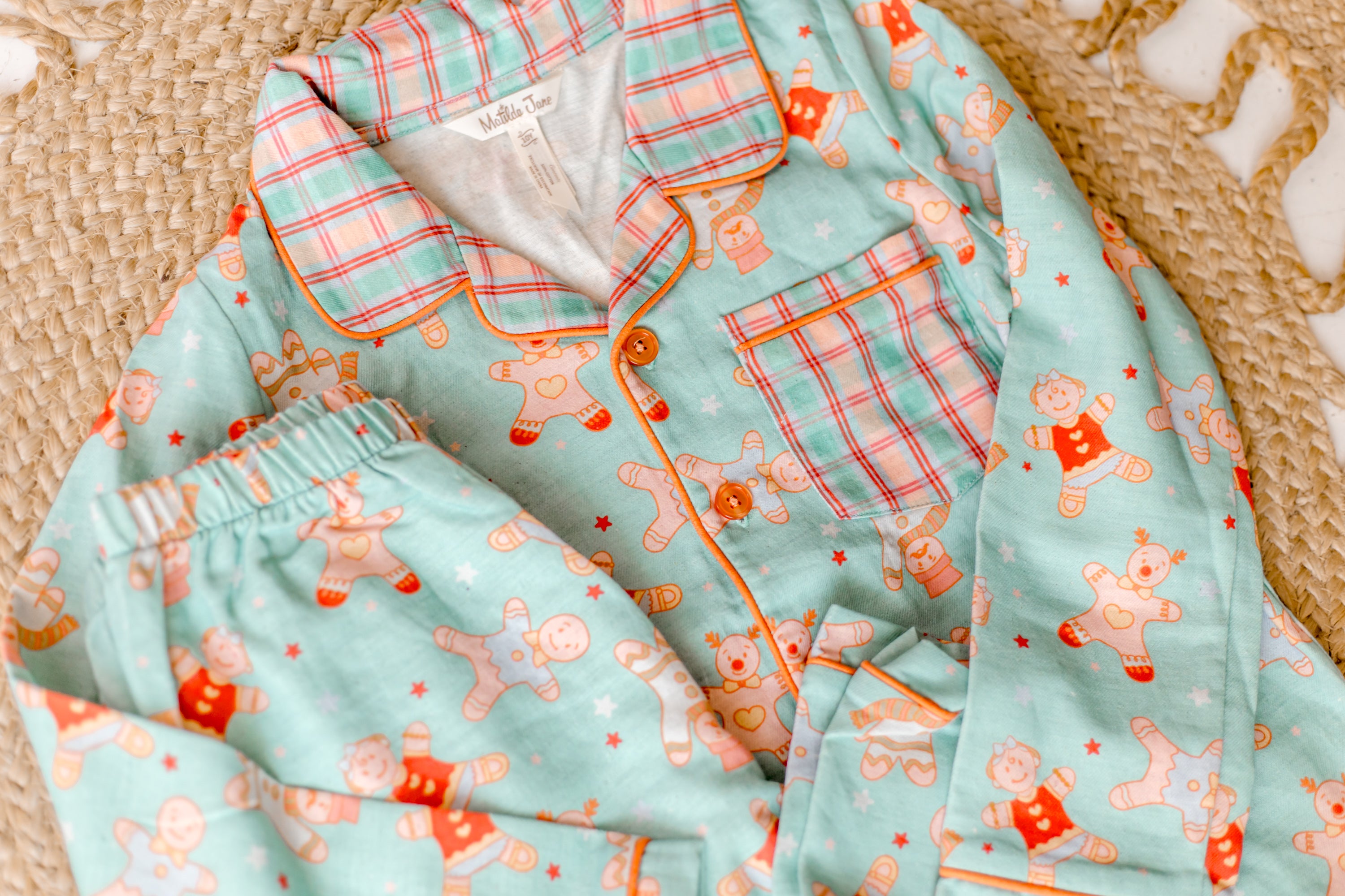 Boy's Not So Cookie Cutter Flannel Lounge Set (Pre-Order)