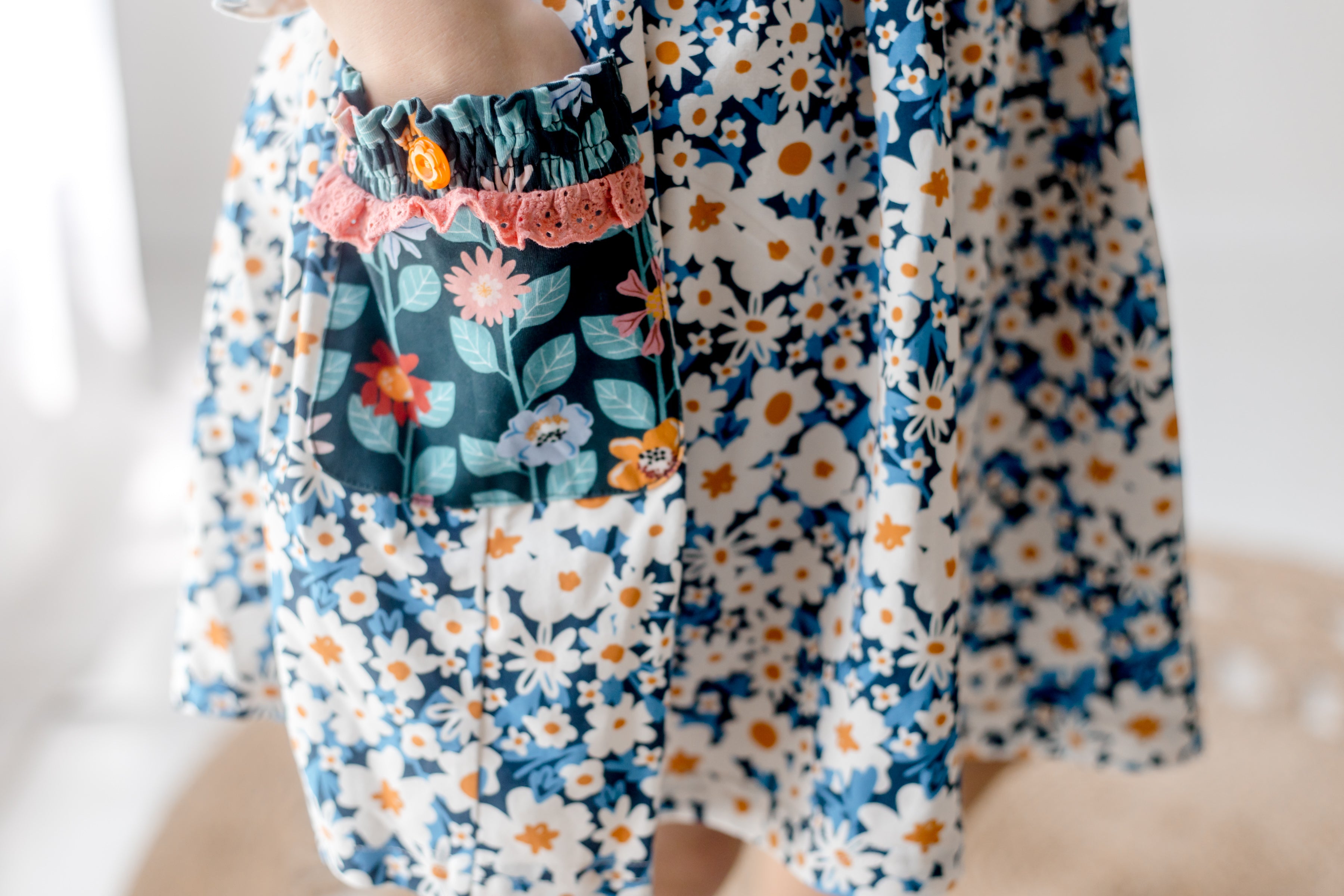 Blue Ribbon Lap Dress (Pre-Order)
