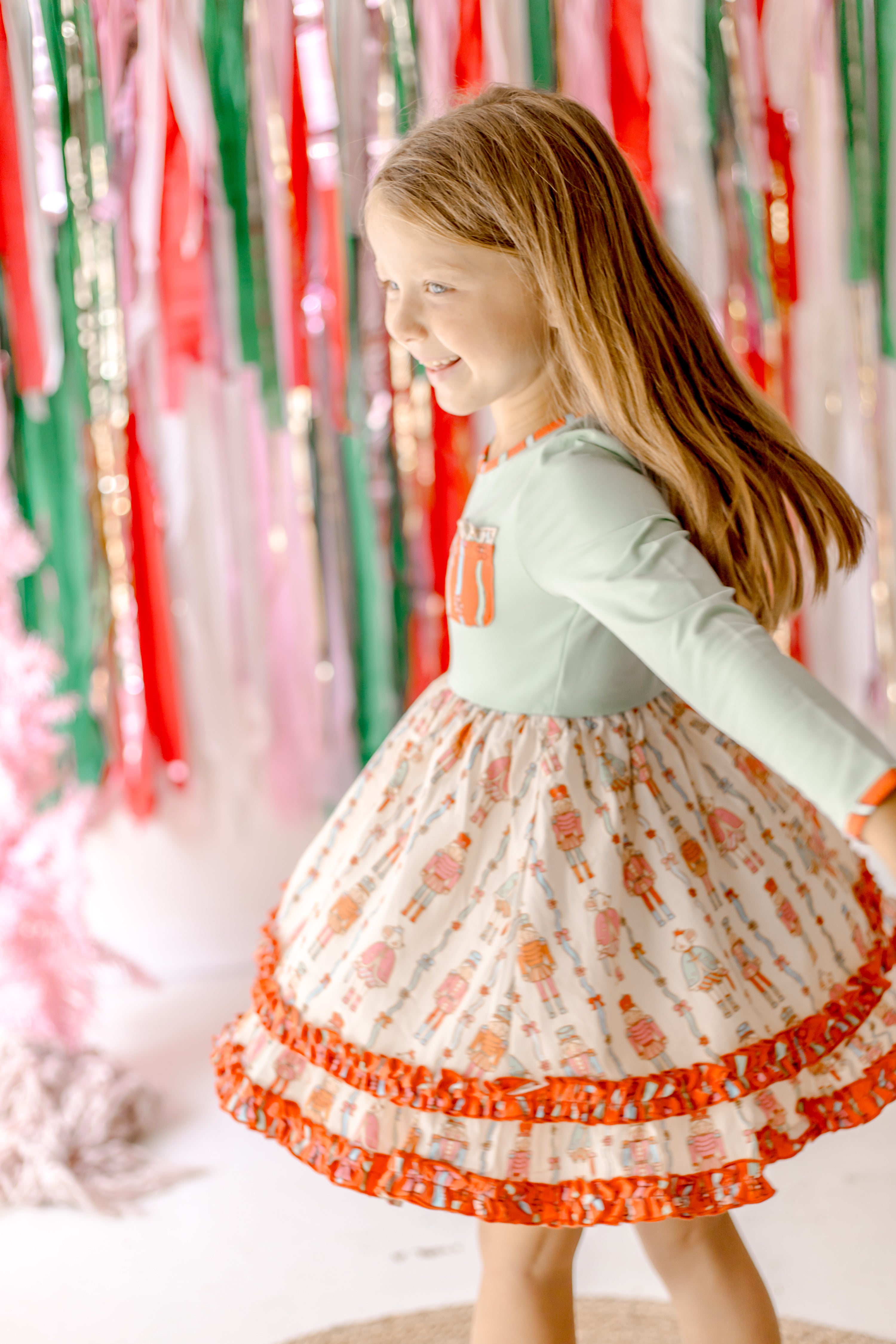 Nutcracker Brigade Ruffle Dress (Pre-Order)