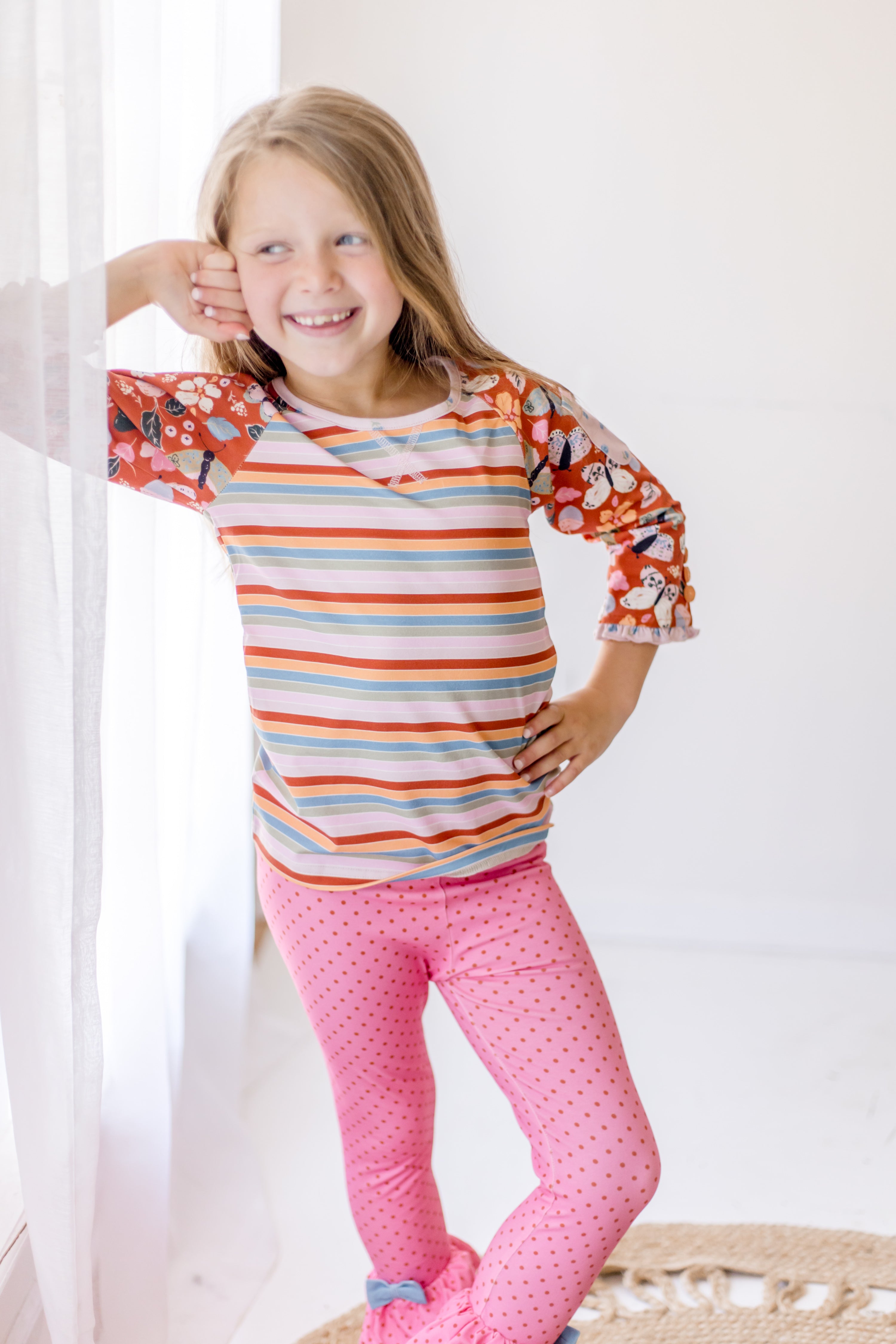 Fluttered & Freckled Benny Leggings