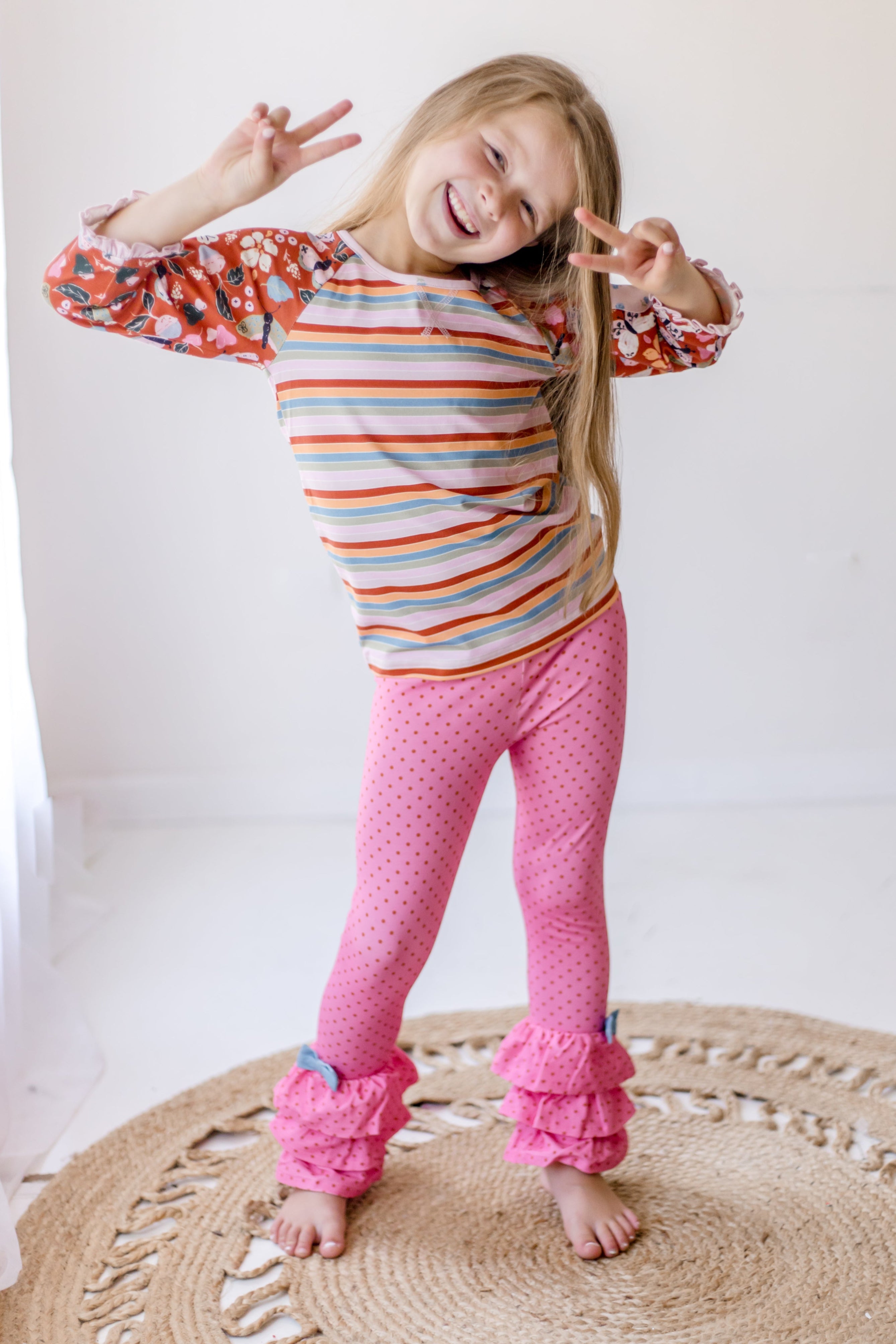 Fluttered & Freckled Benny Leggings