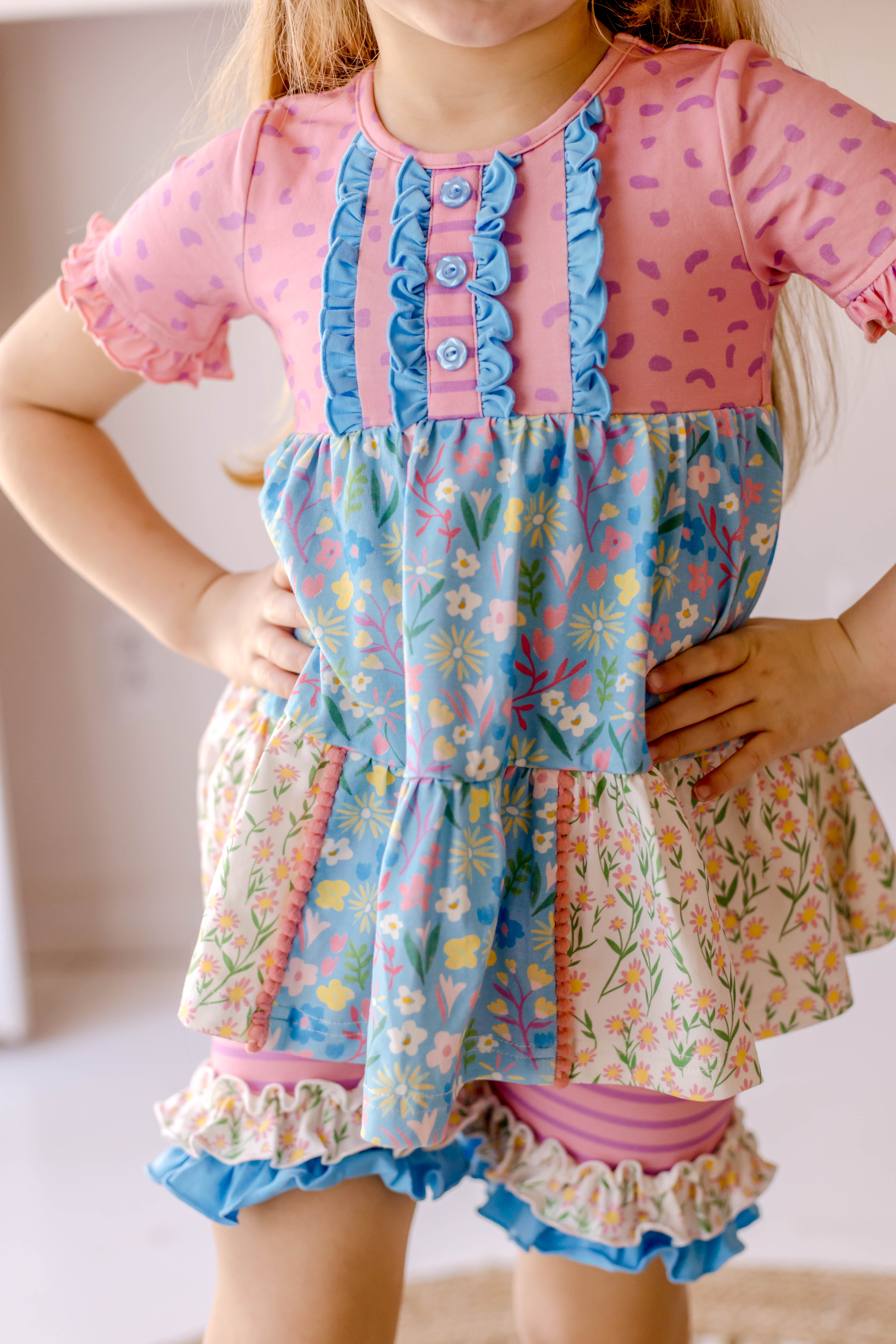 Tickled Pink Ruffle Shorties