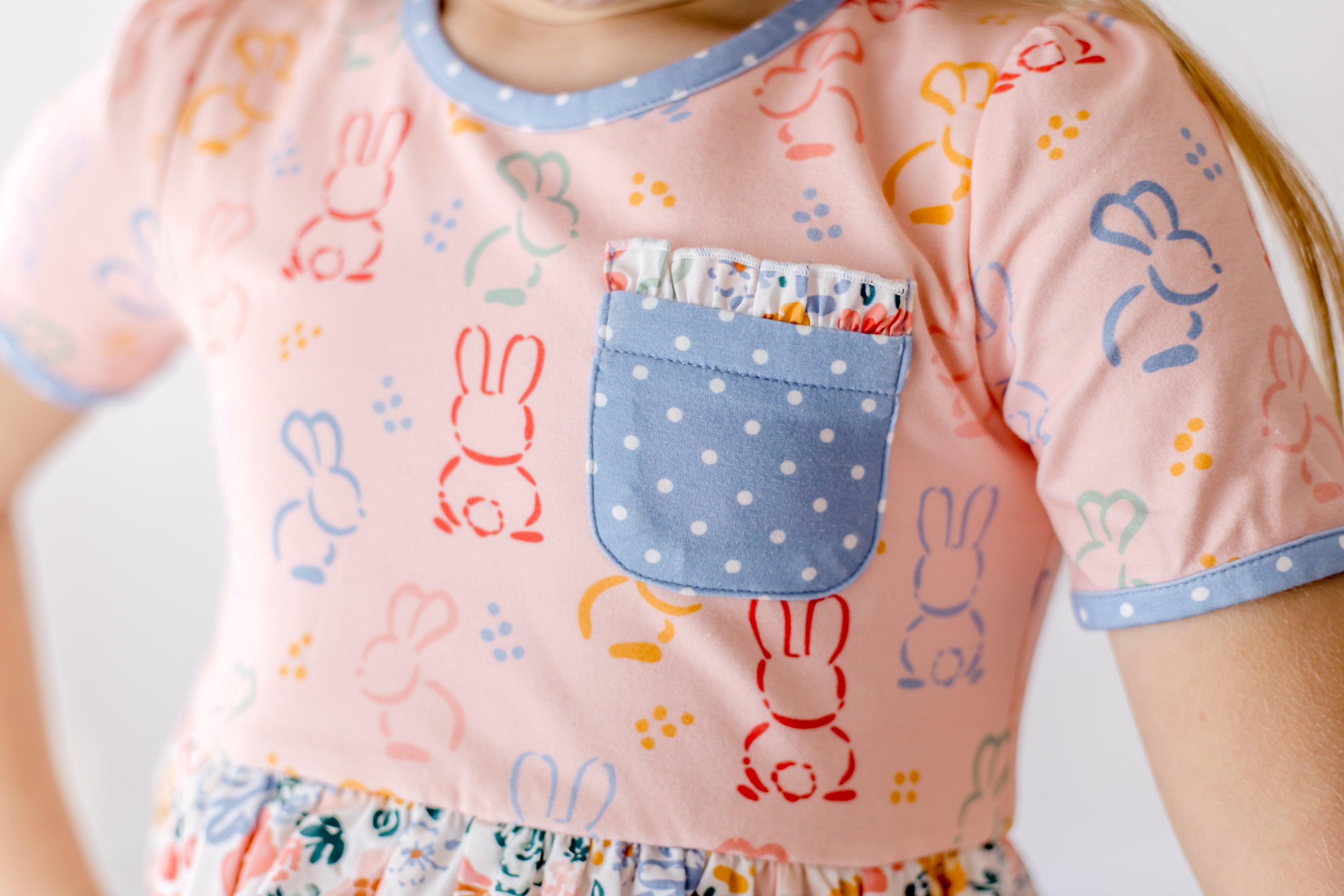 Hippity Hop Garden Ruffle Dress