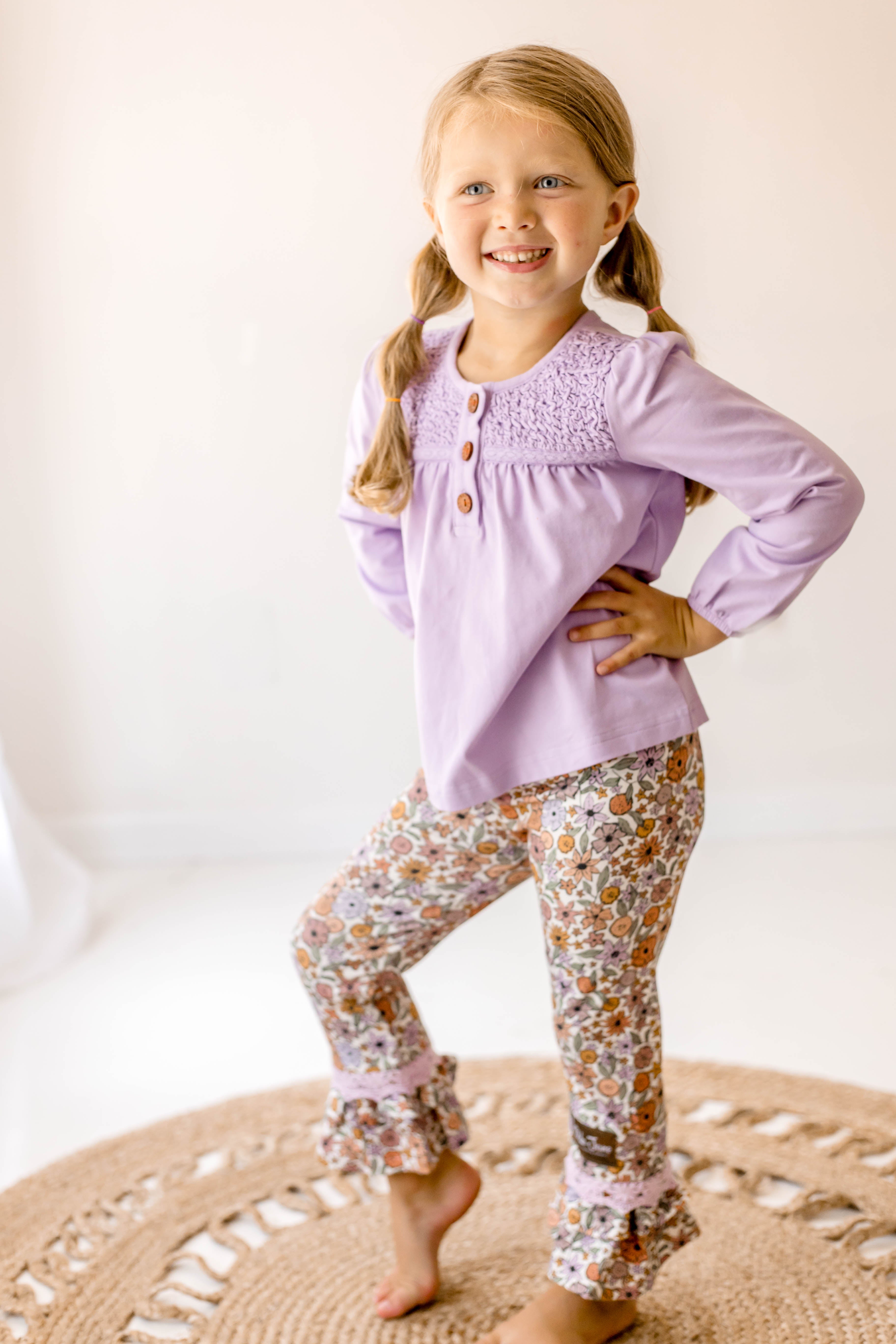 Lilac Dreamweaver Top