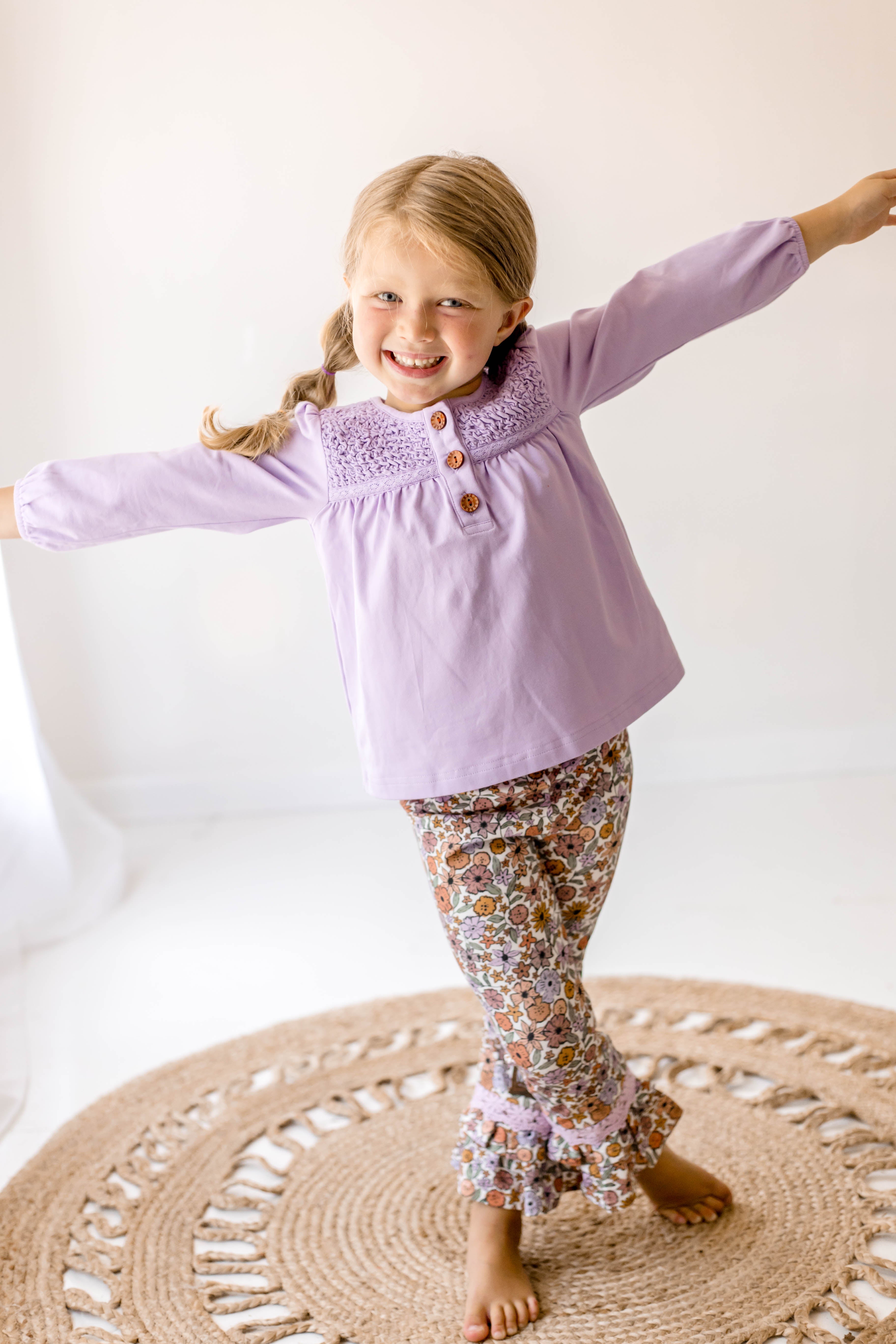 Lilac Dreamweaver Top