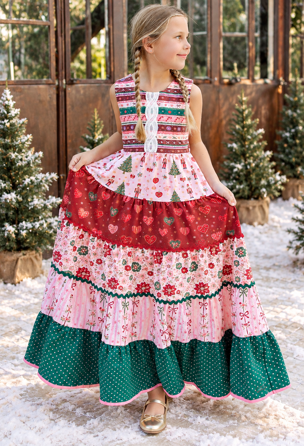 The Nutcracker's Garden Maxi Dress (Pre-Order)