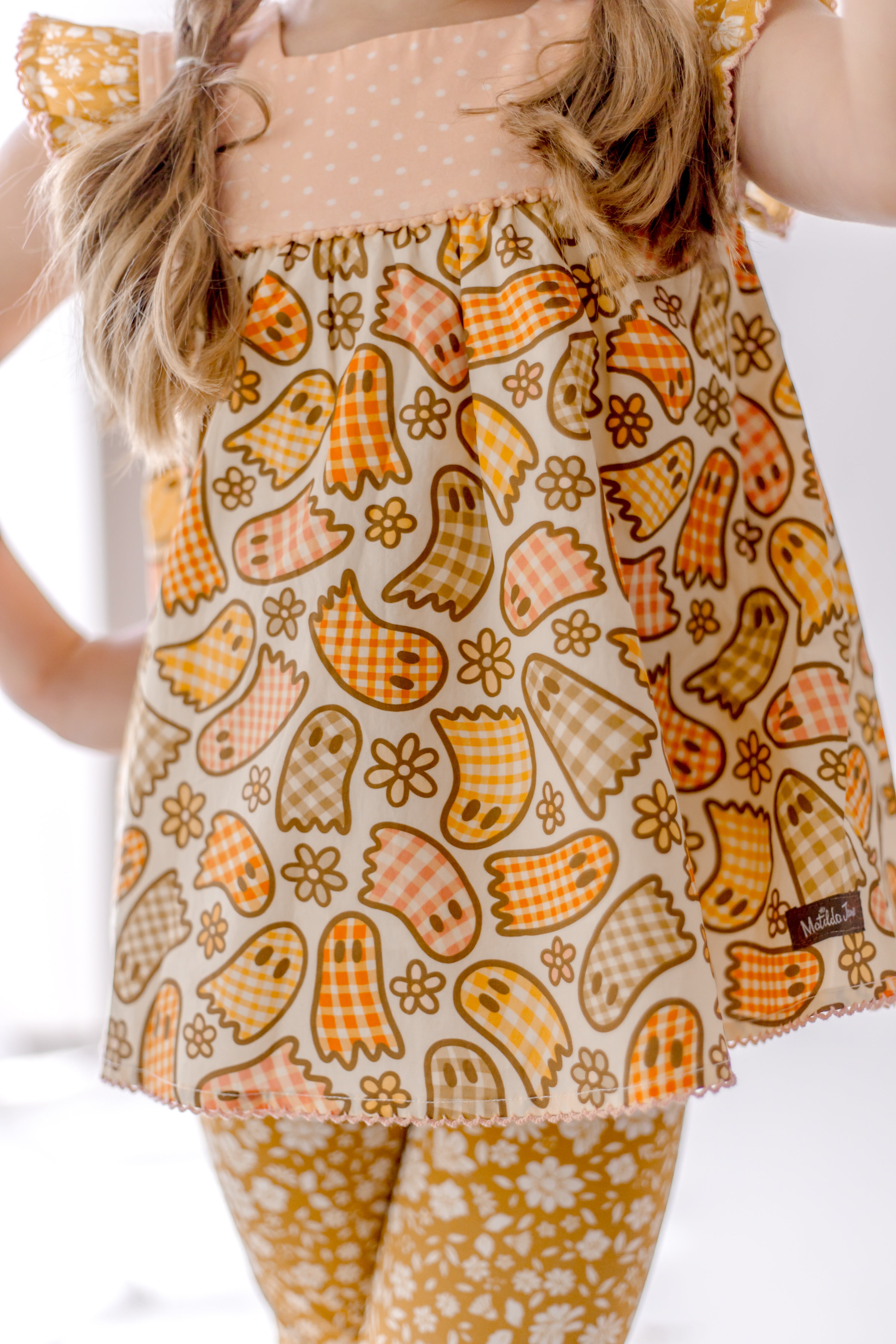 Gingham Ghostly Glam Tunic