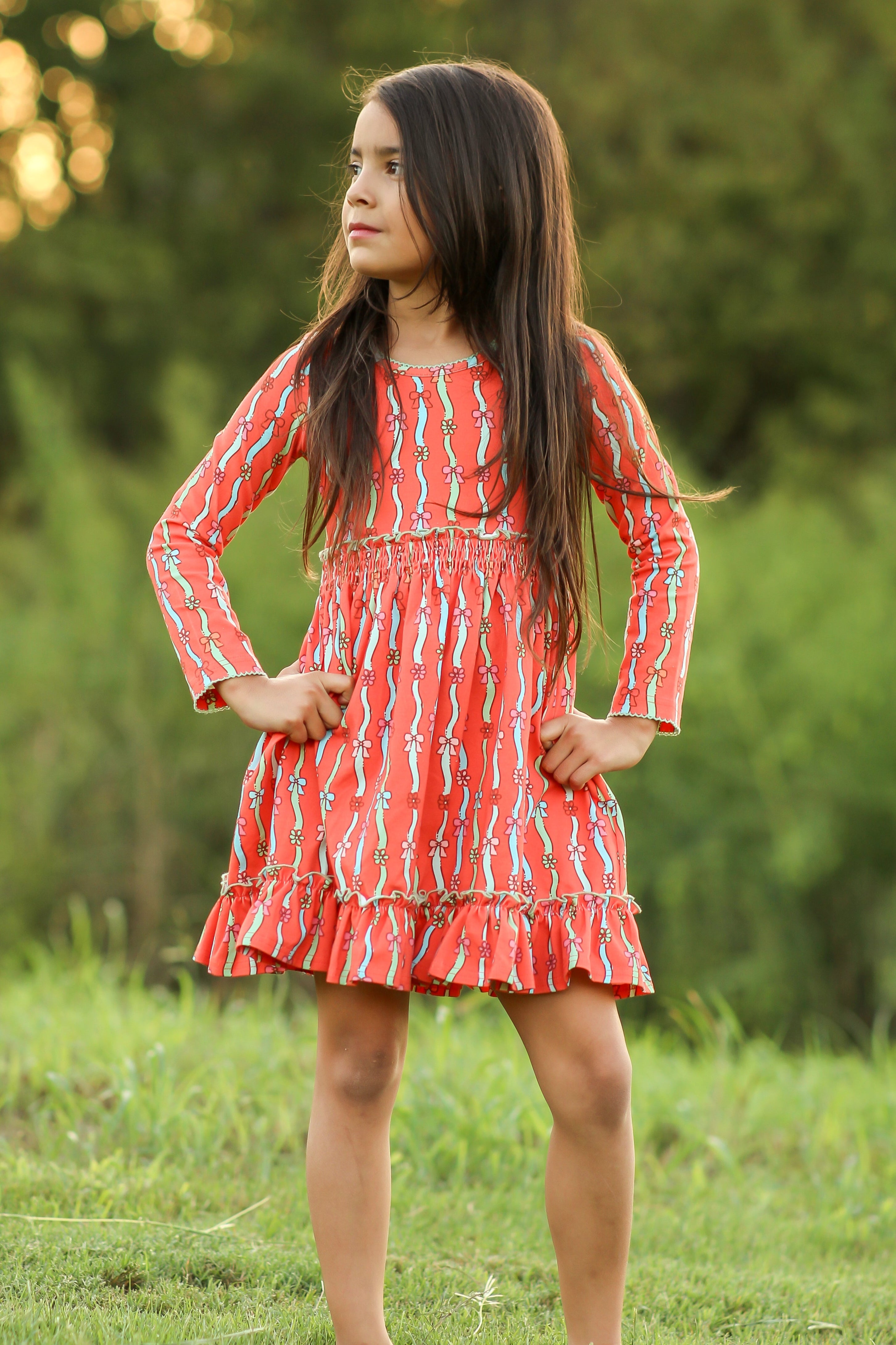 Bows In A Row Lap Dress (Pre-Order)