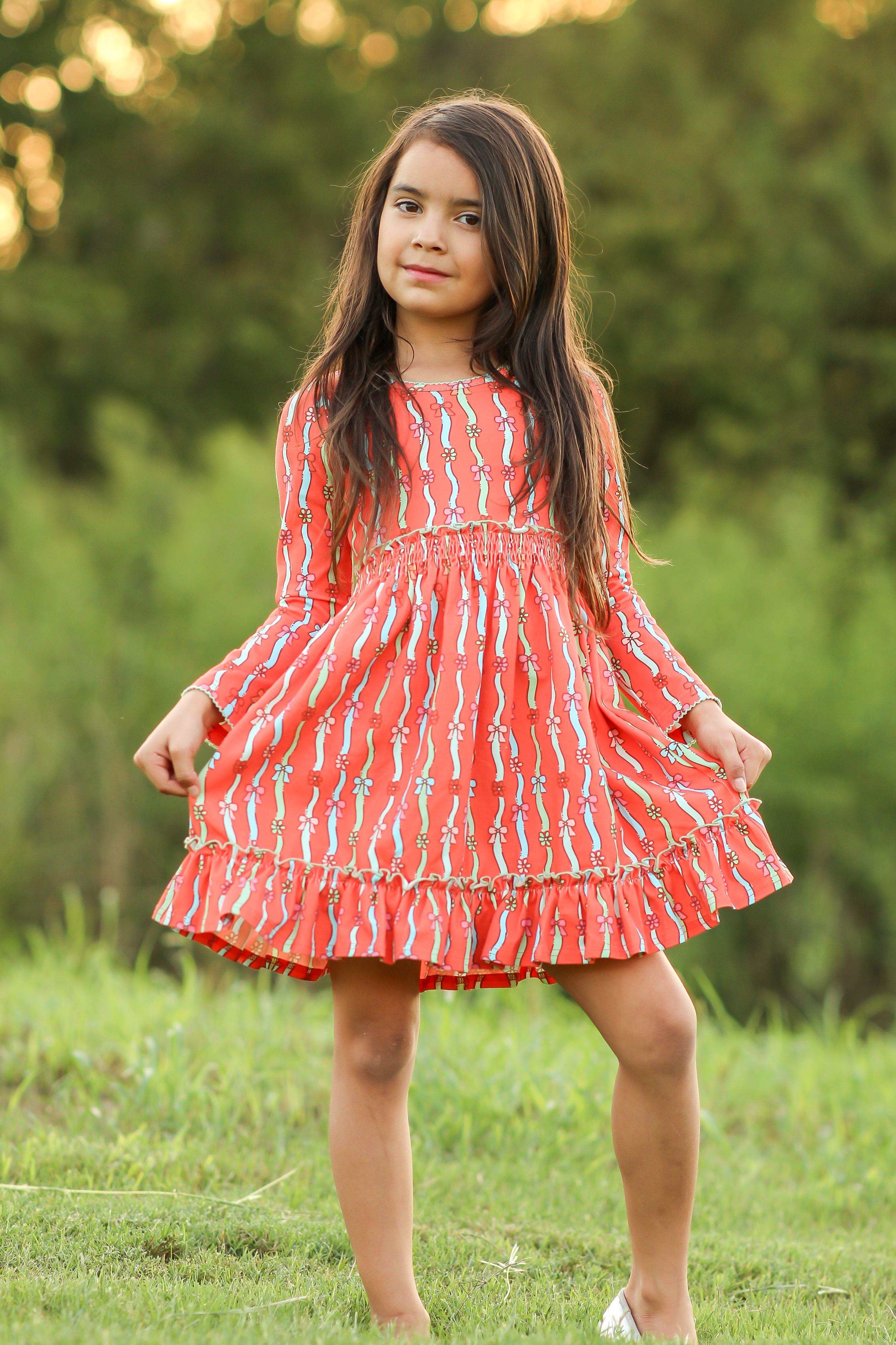 Bows In A Row Lap Dress (Pre-Order)