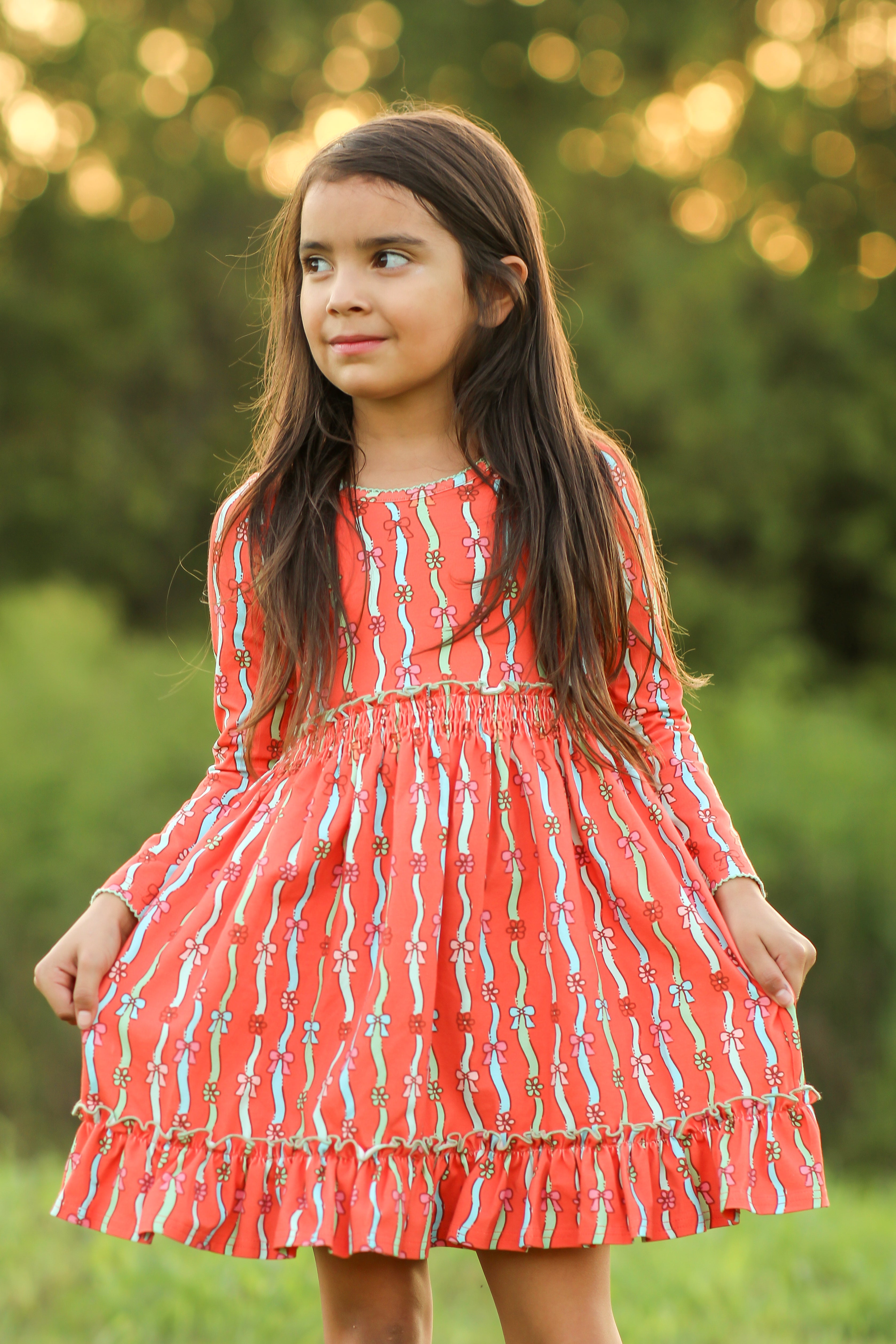 Bows In A Row Lap Dress (Pre-Order)