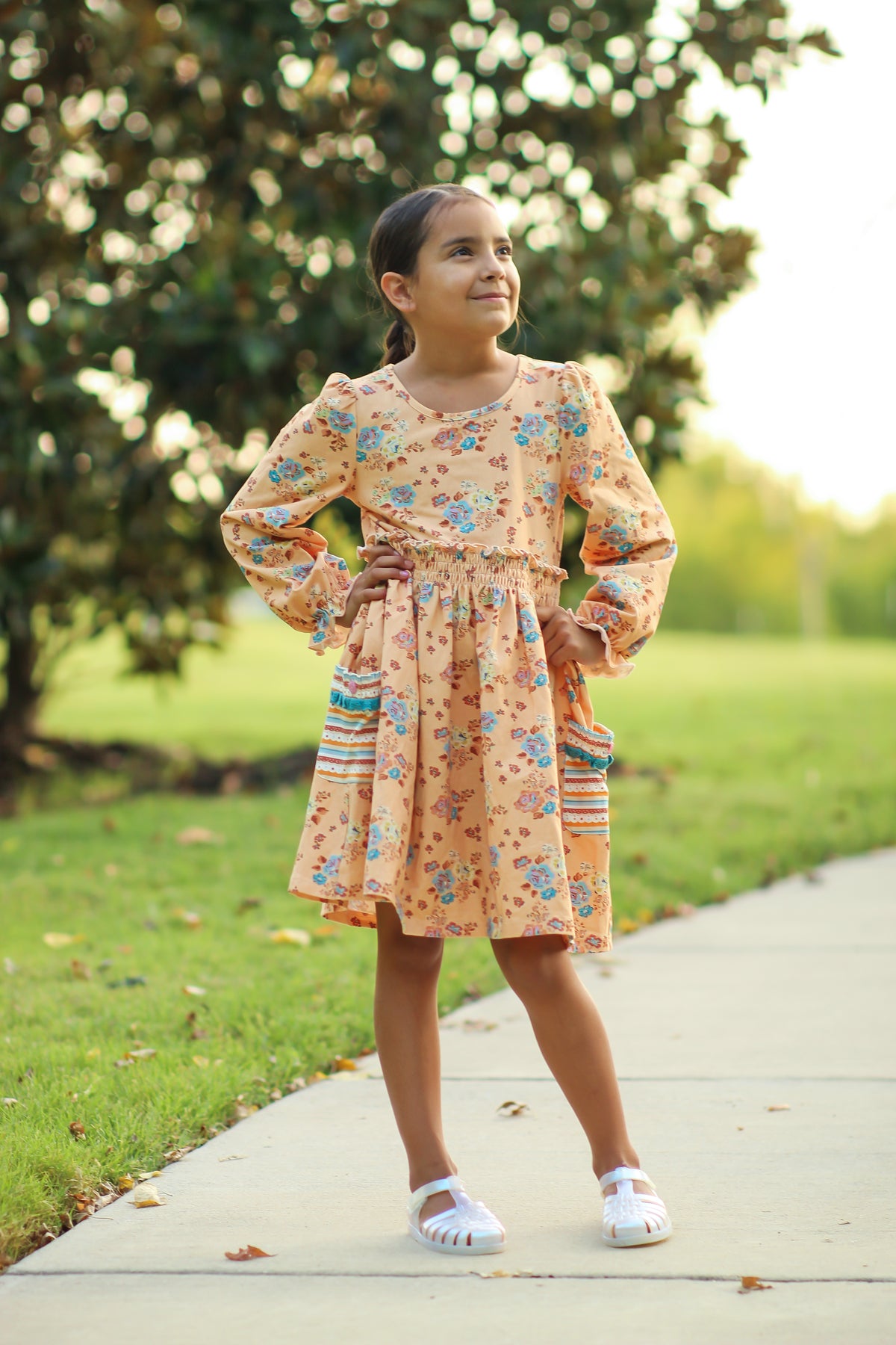 Honey Blossom Lap Dress (Pre-Order)