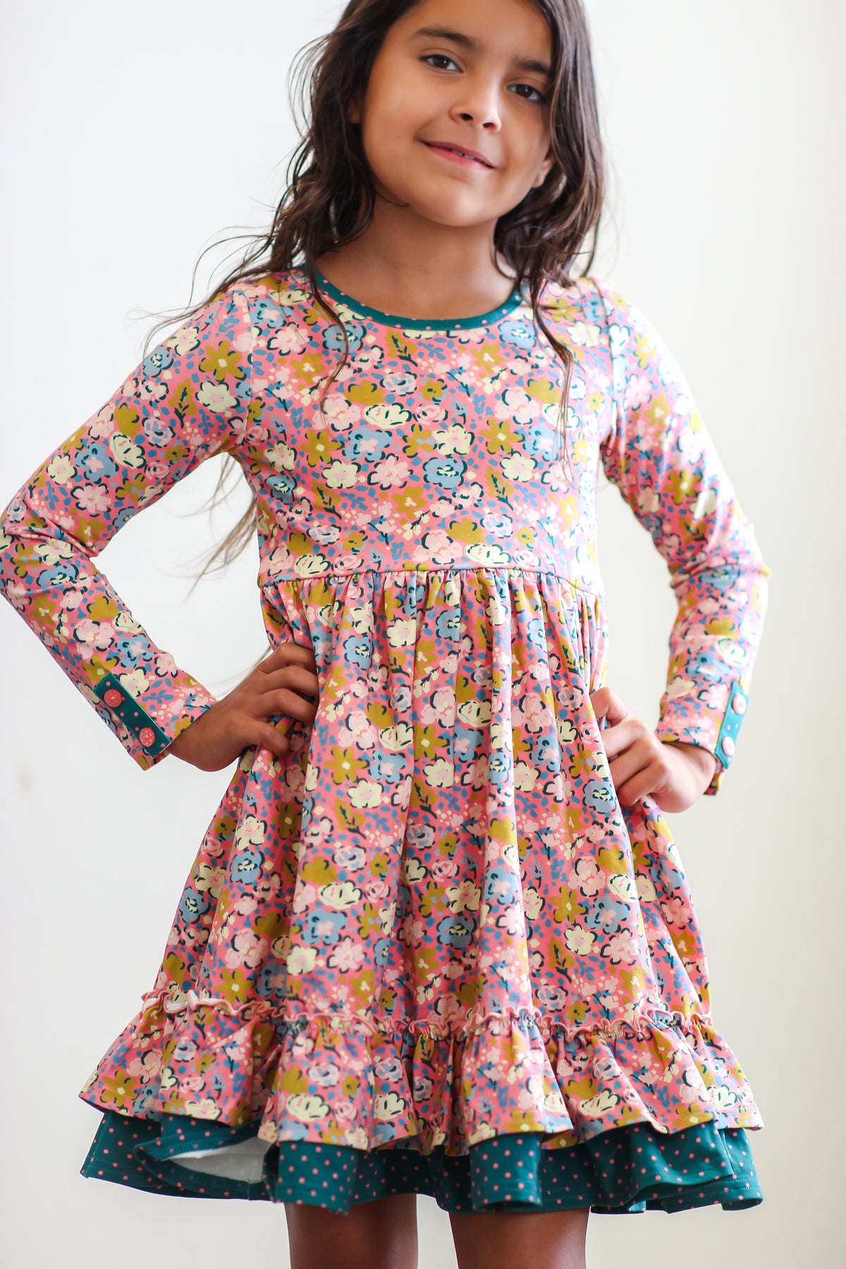 Floral Tangle Lap Dress