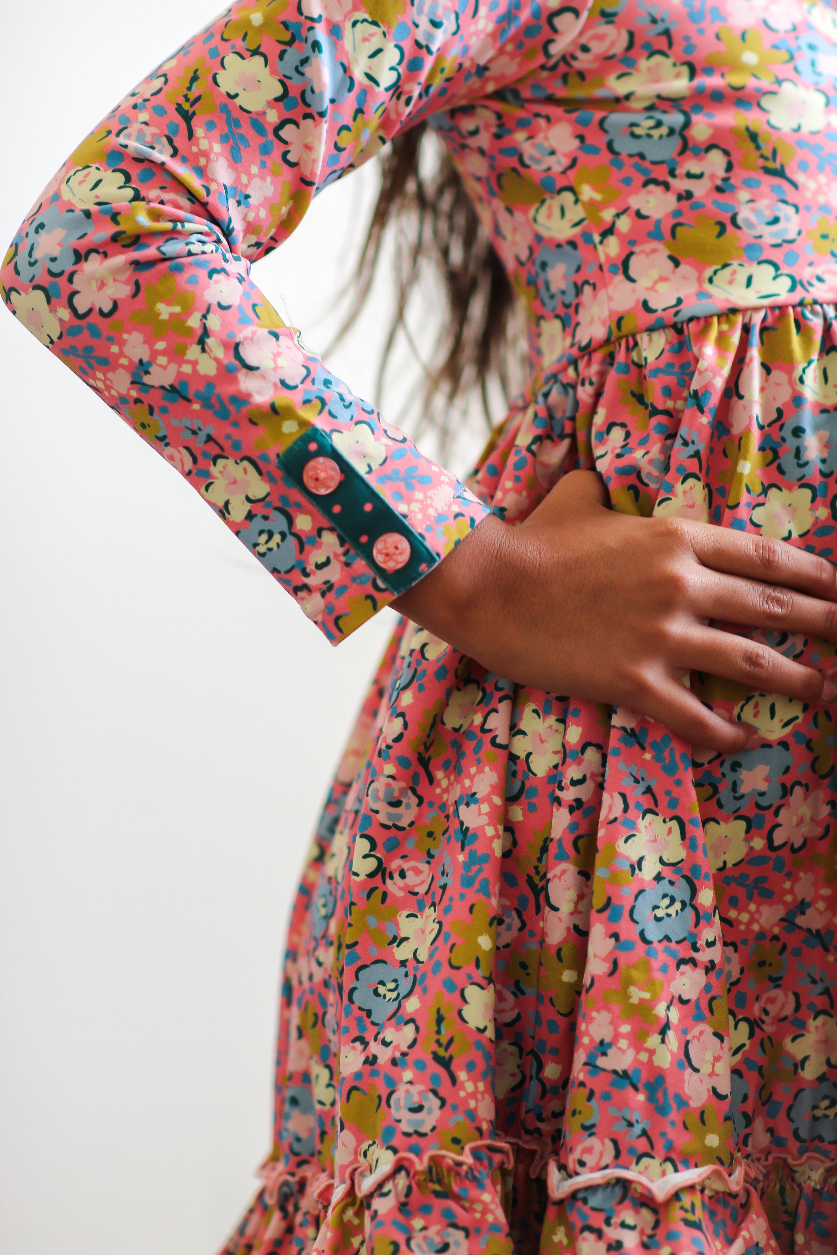 Floral Tangle Lap Dress