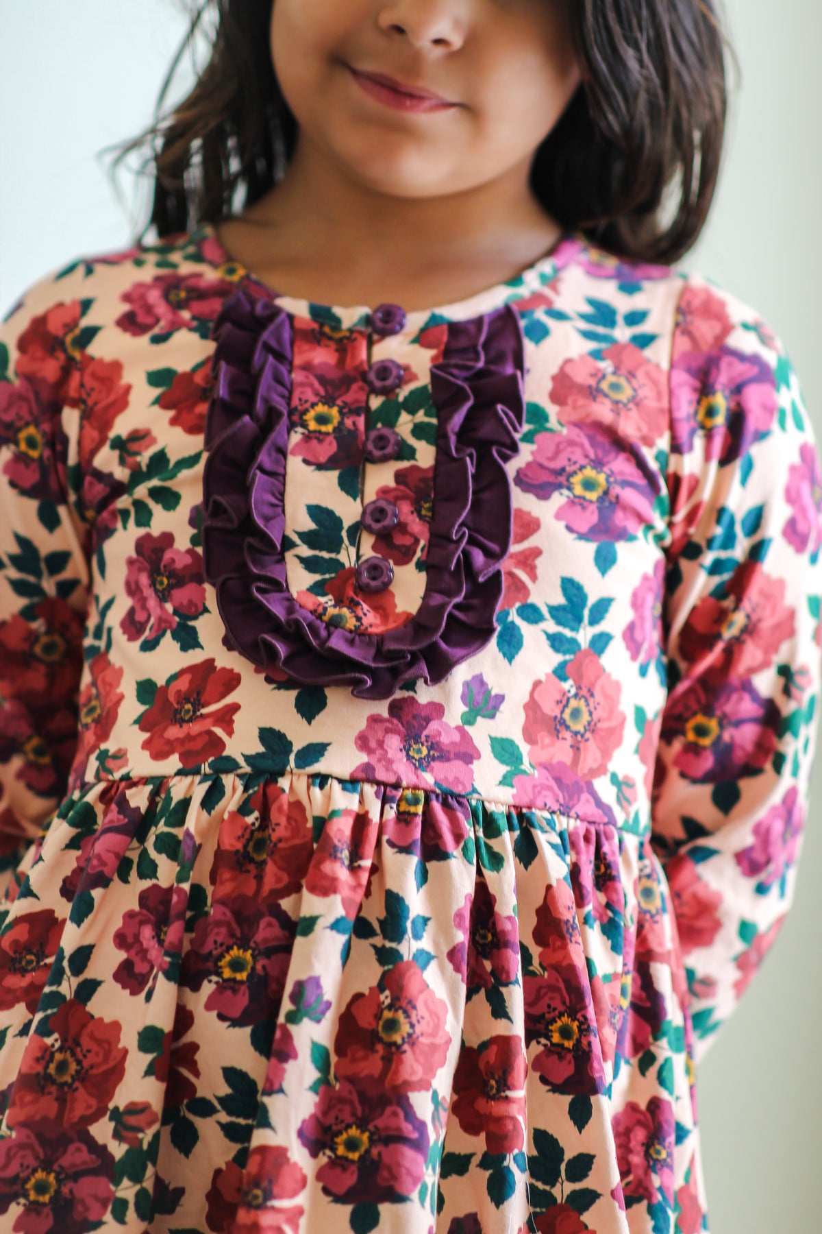 Cranberry Cottage Ruffle Dress (Pre-Order)