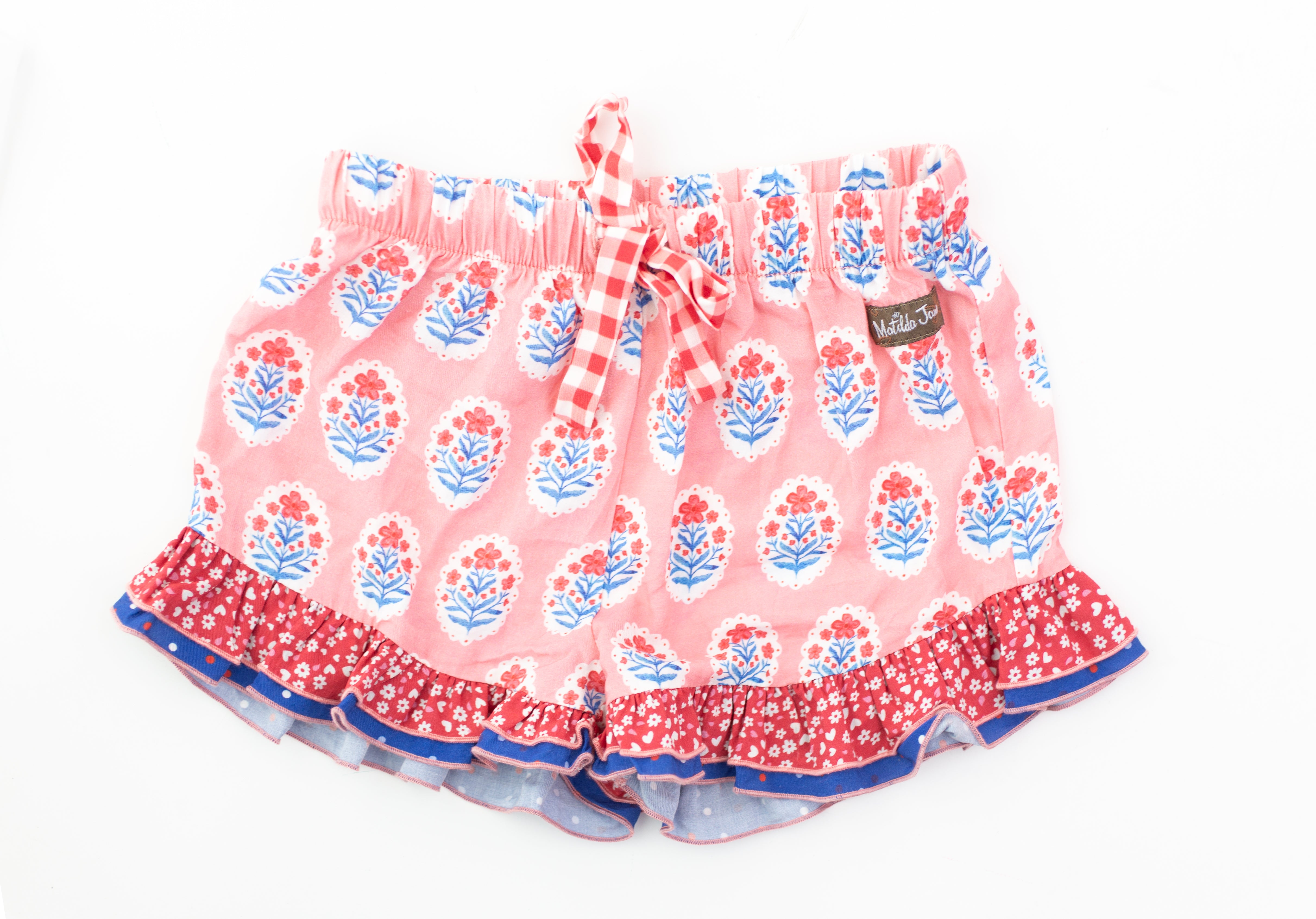 Once Upon A Flag Ruffle Shorts