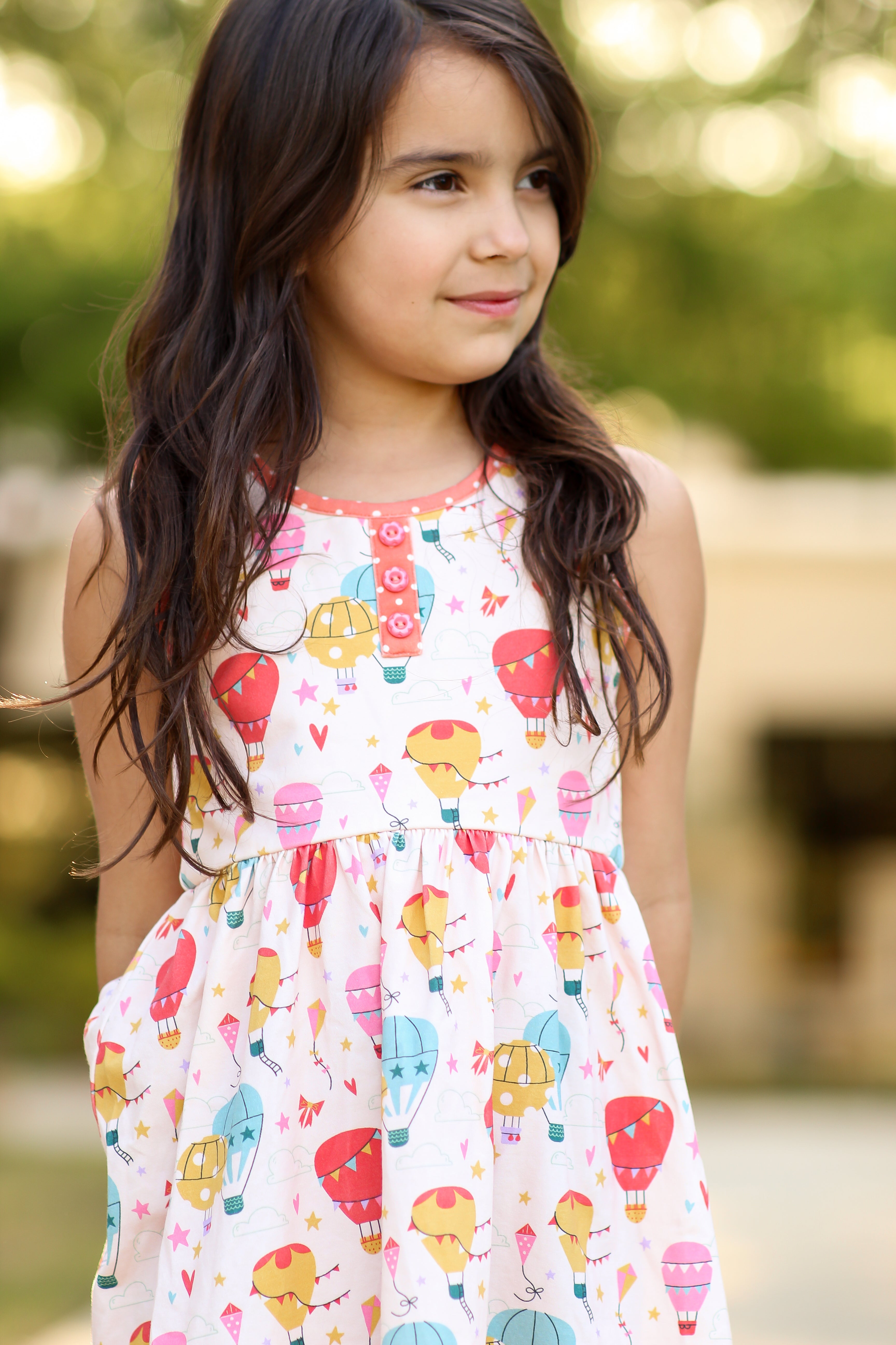 Skyward Dreams Button Dress (Pre-Order)
