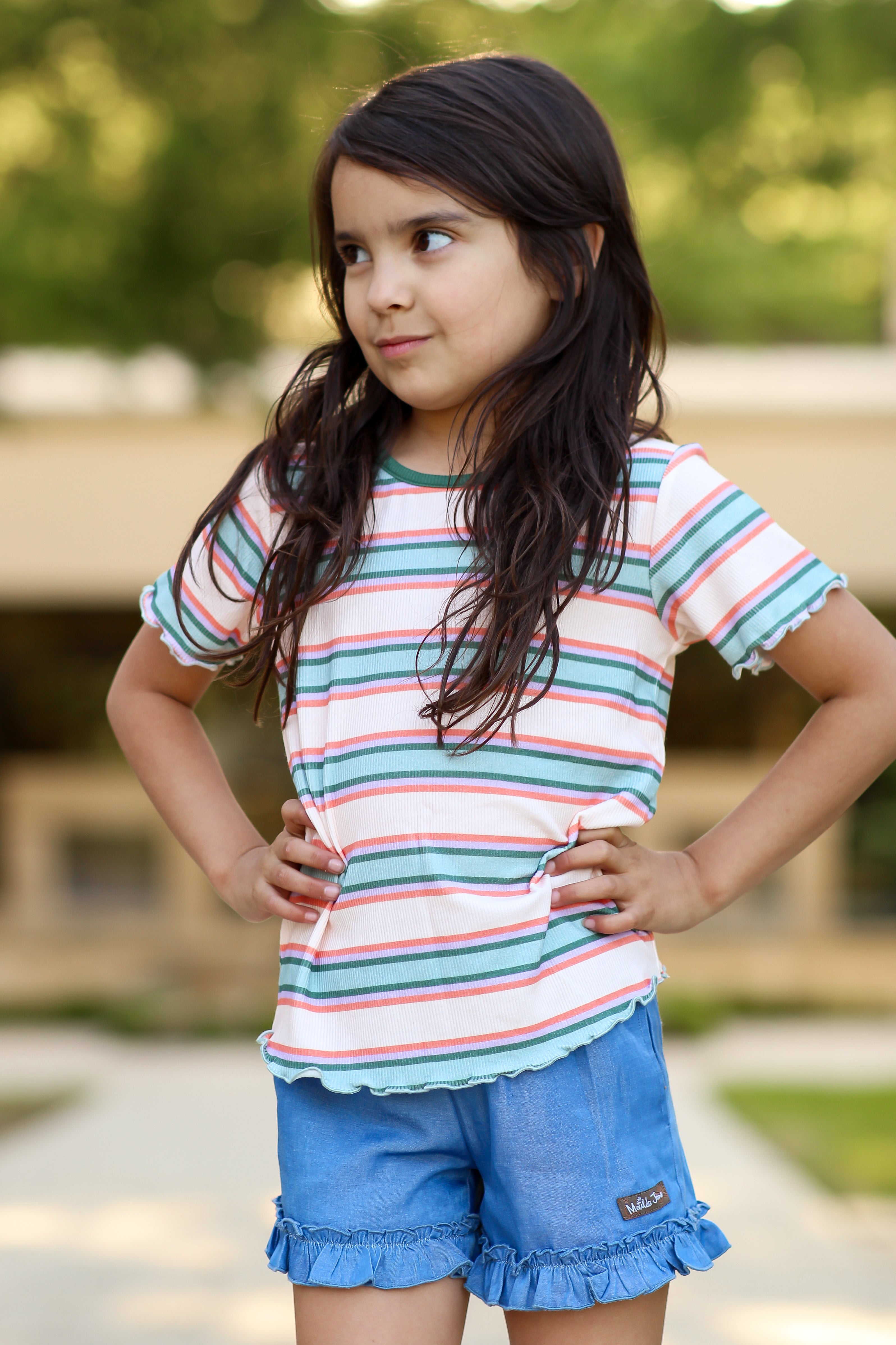 Stripe It Retro Top