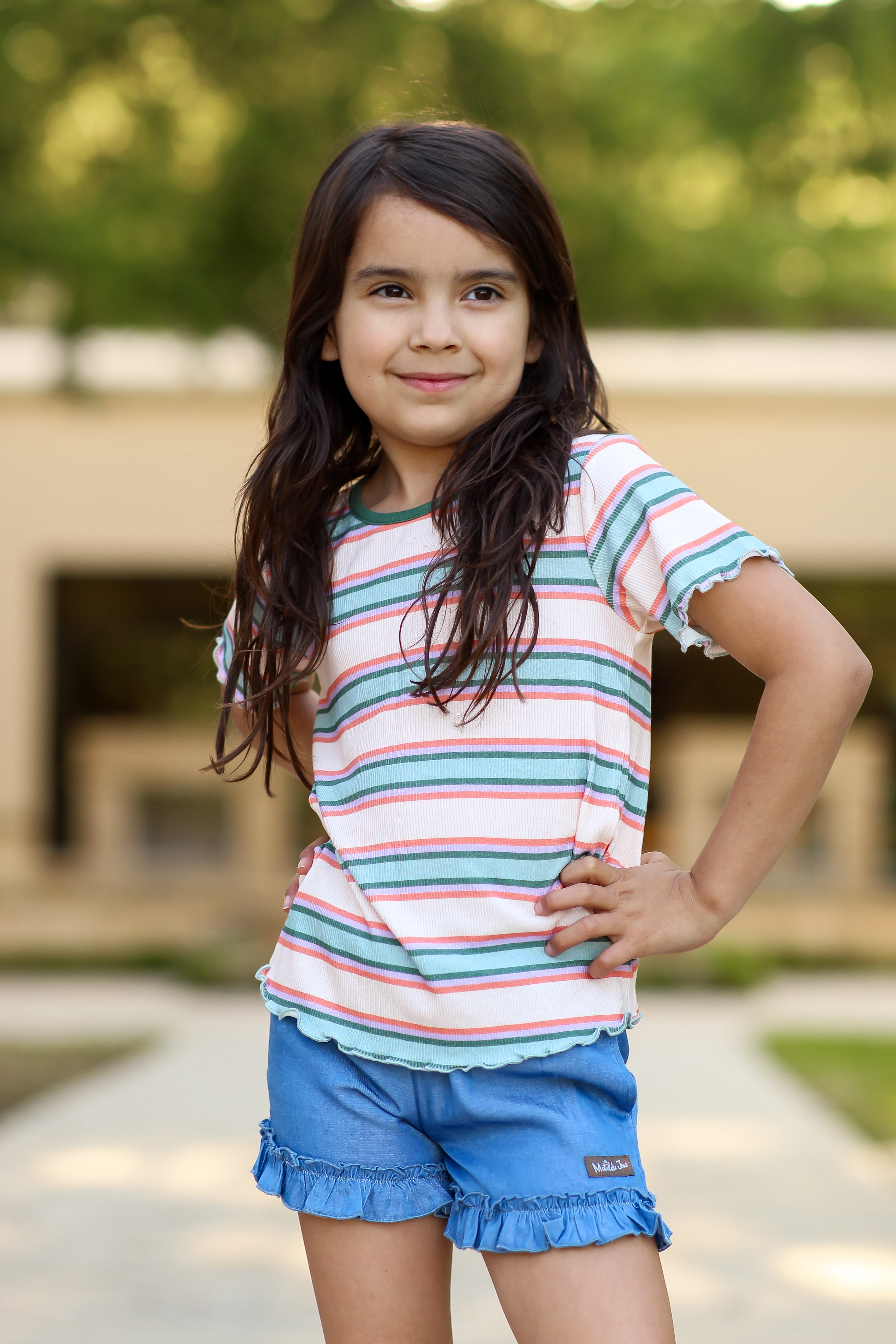 Stripe It Retro Top