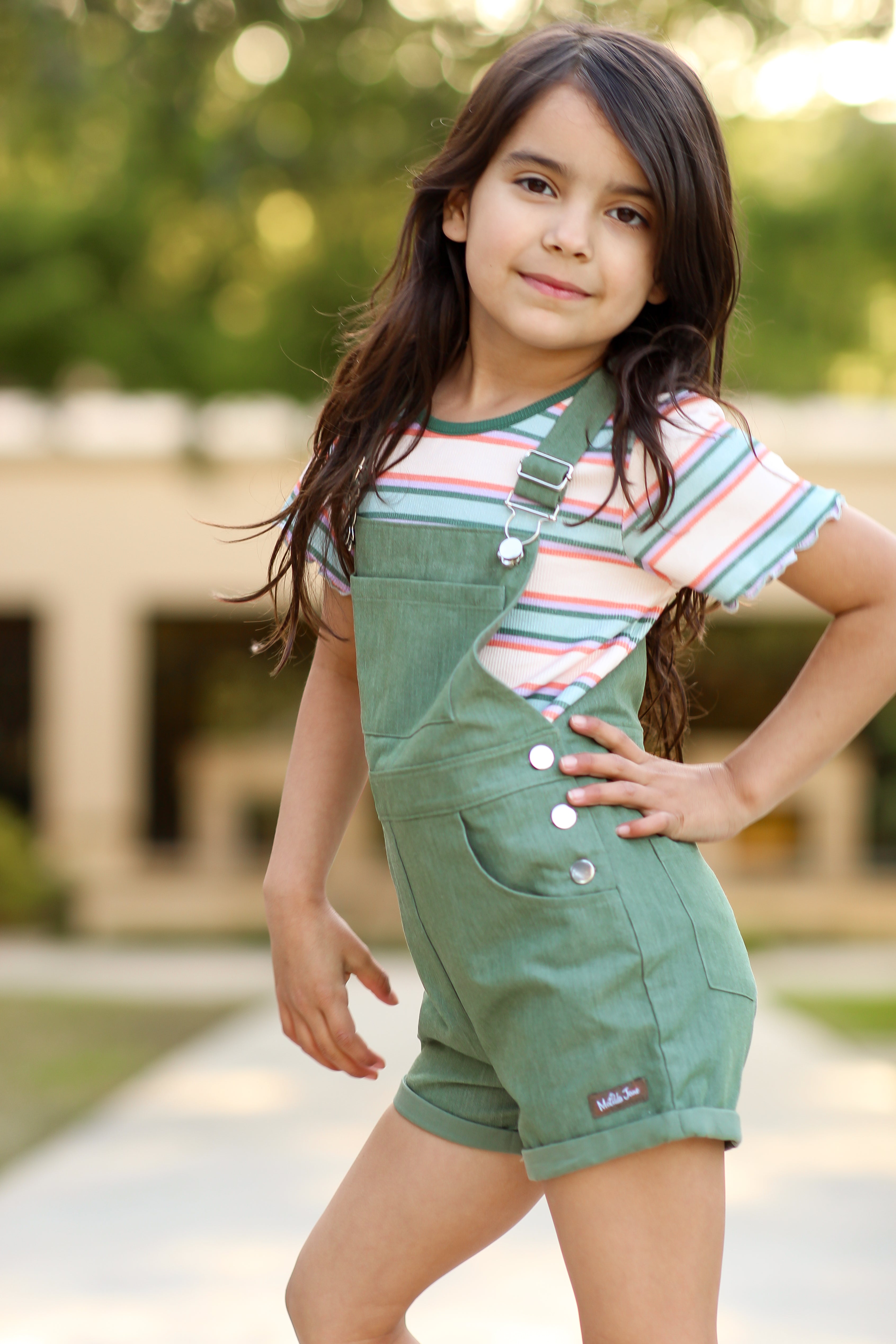 Mossy Breeze Overalls (Pre-Order)