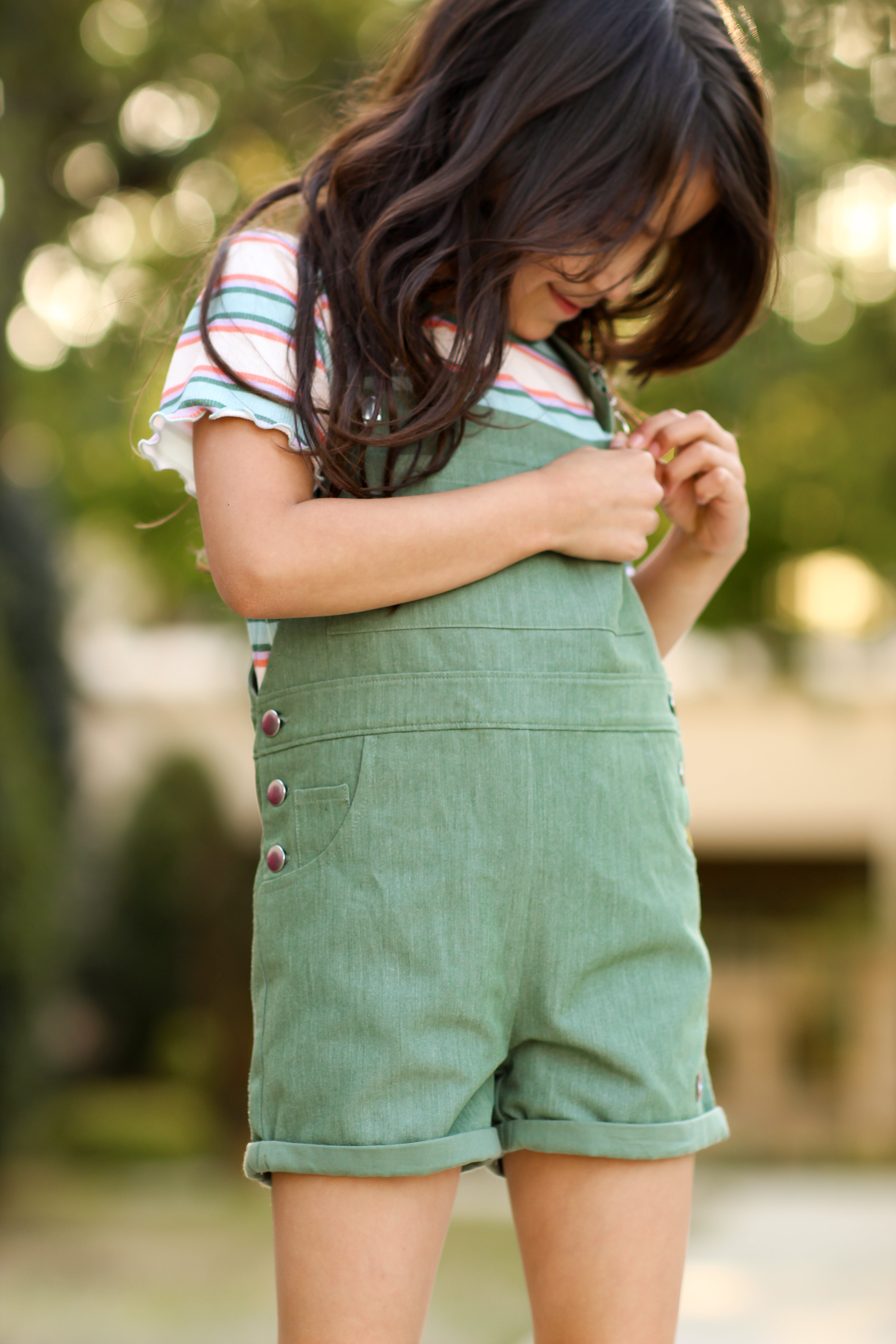 Mossy Breeze Overalls (Pre-Order)