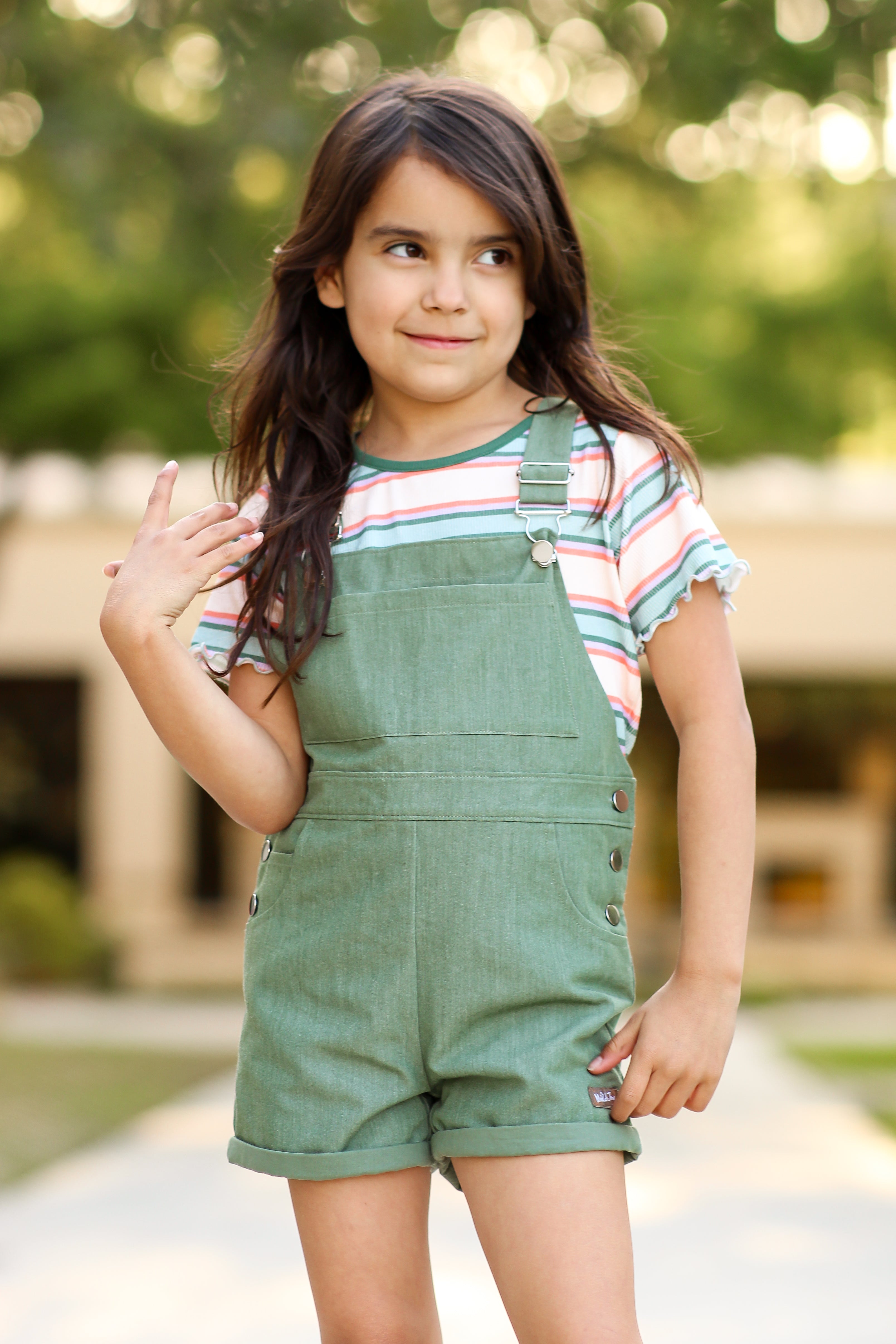 Mossy Breeze Overalls (Pre-Order)
