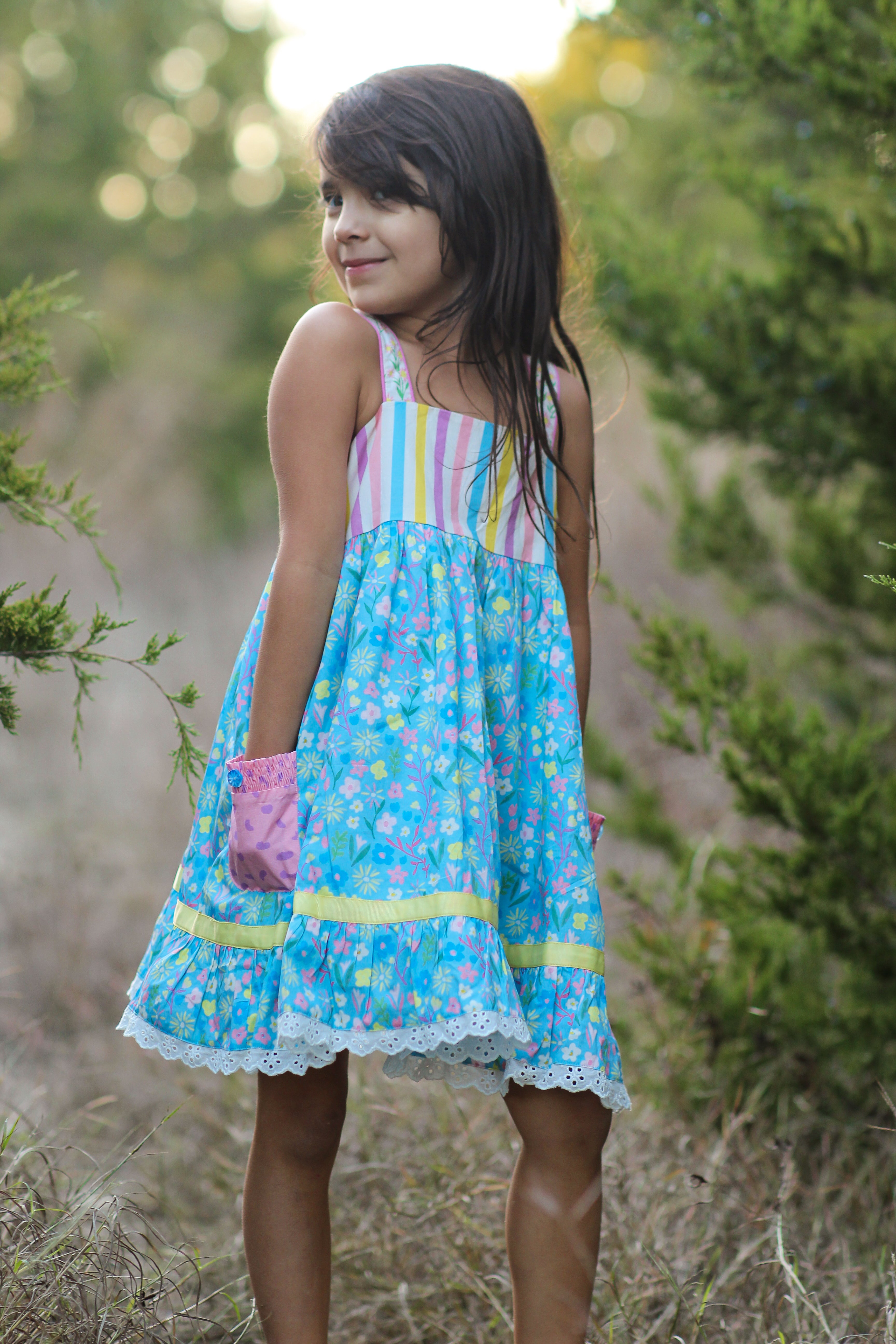Joyful Jamboree Eyelet Dress