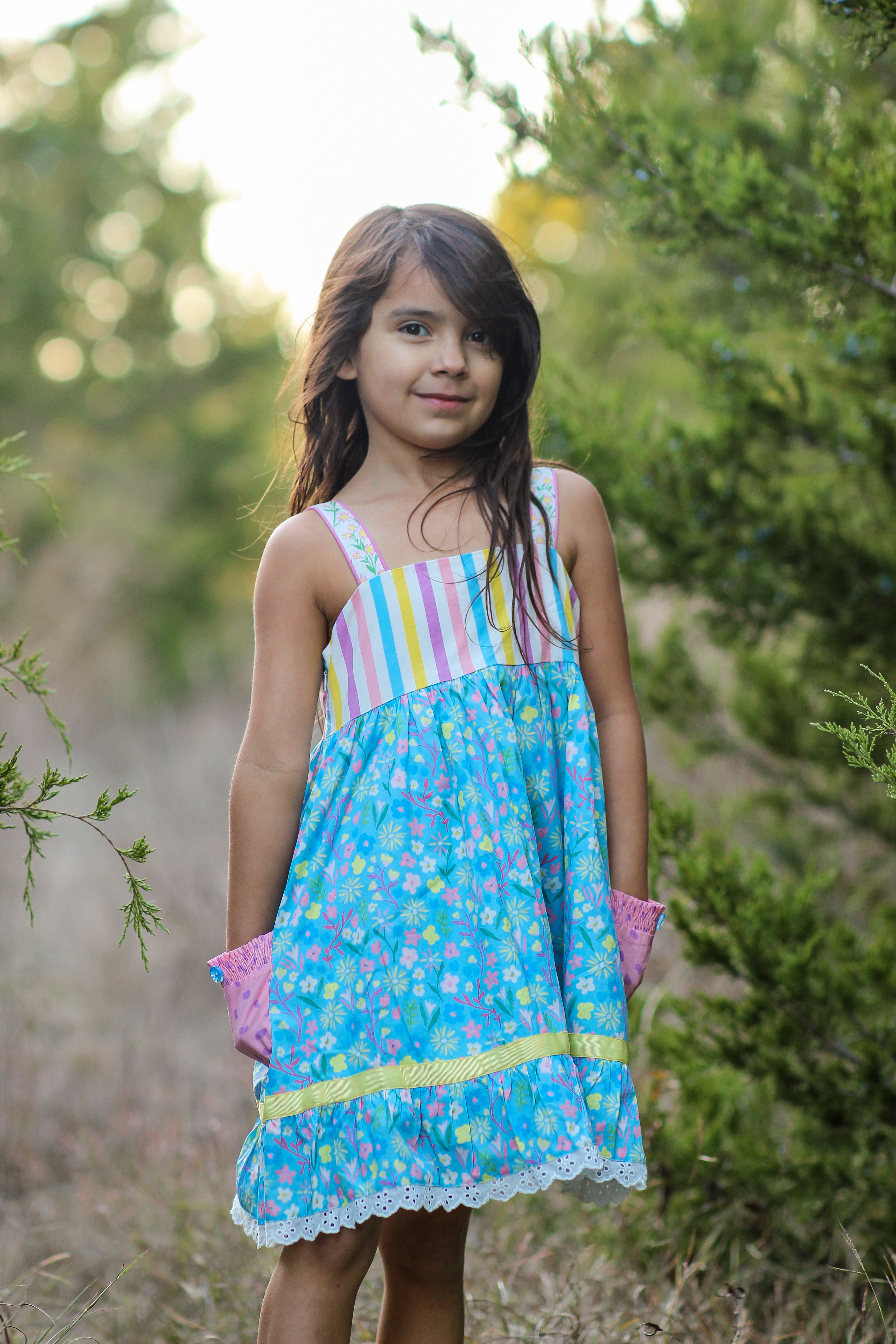 Joyful Jamboree Eyelet Dress