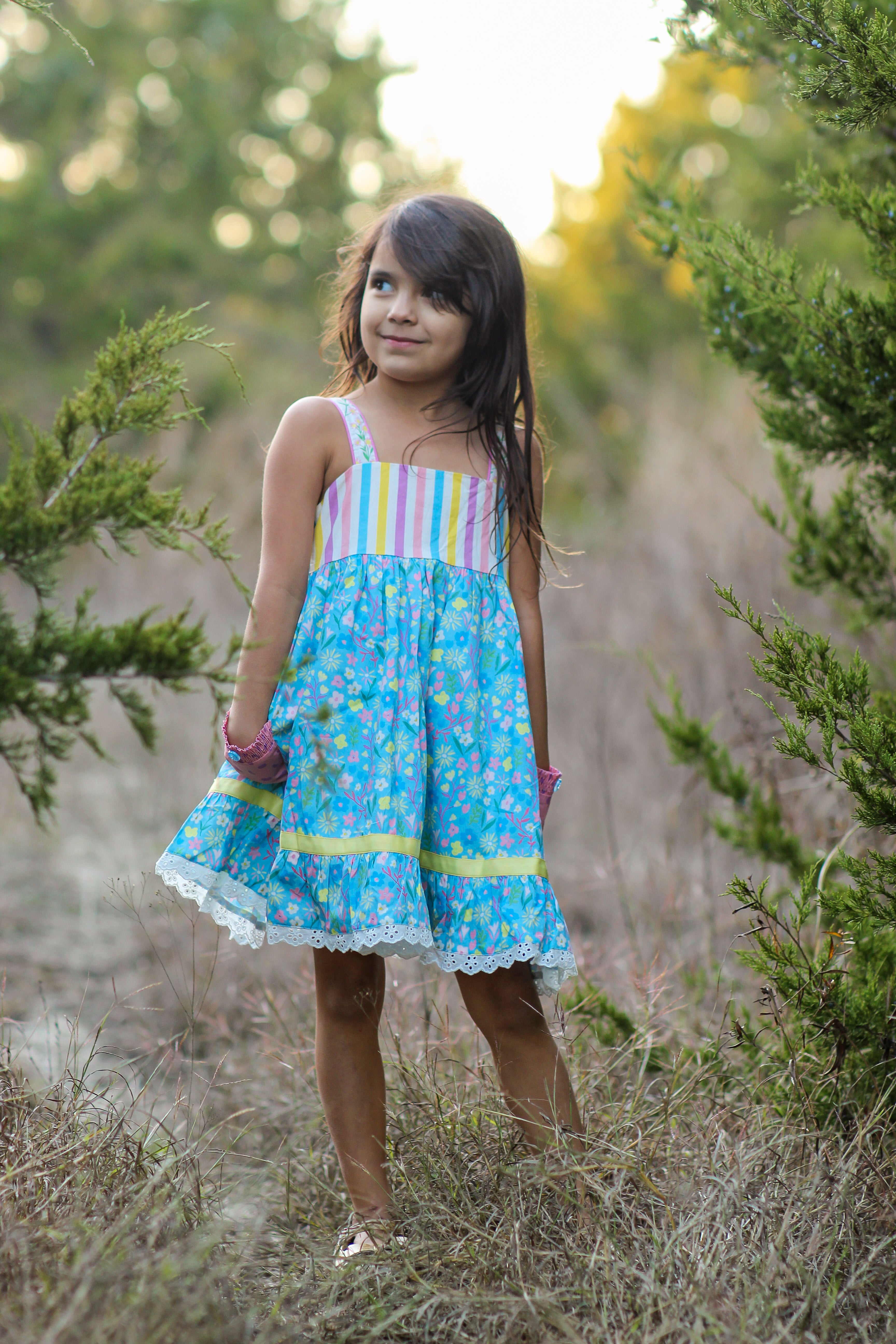Joyful Jamboree Eyelet Dress