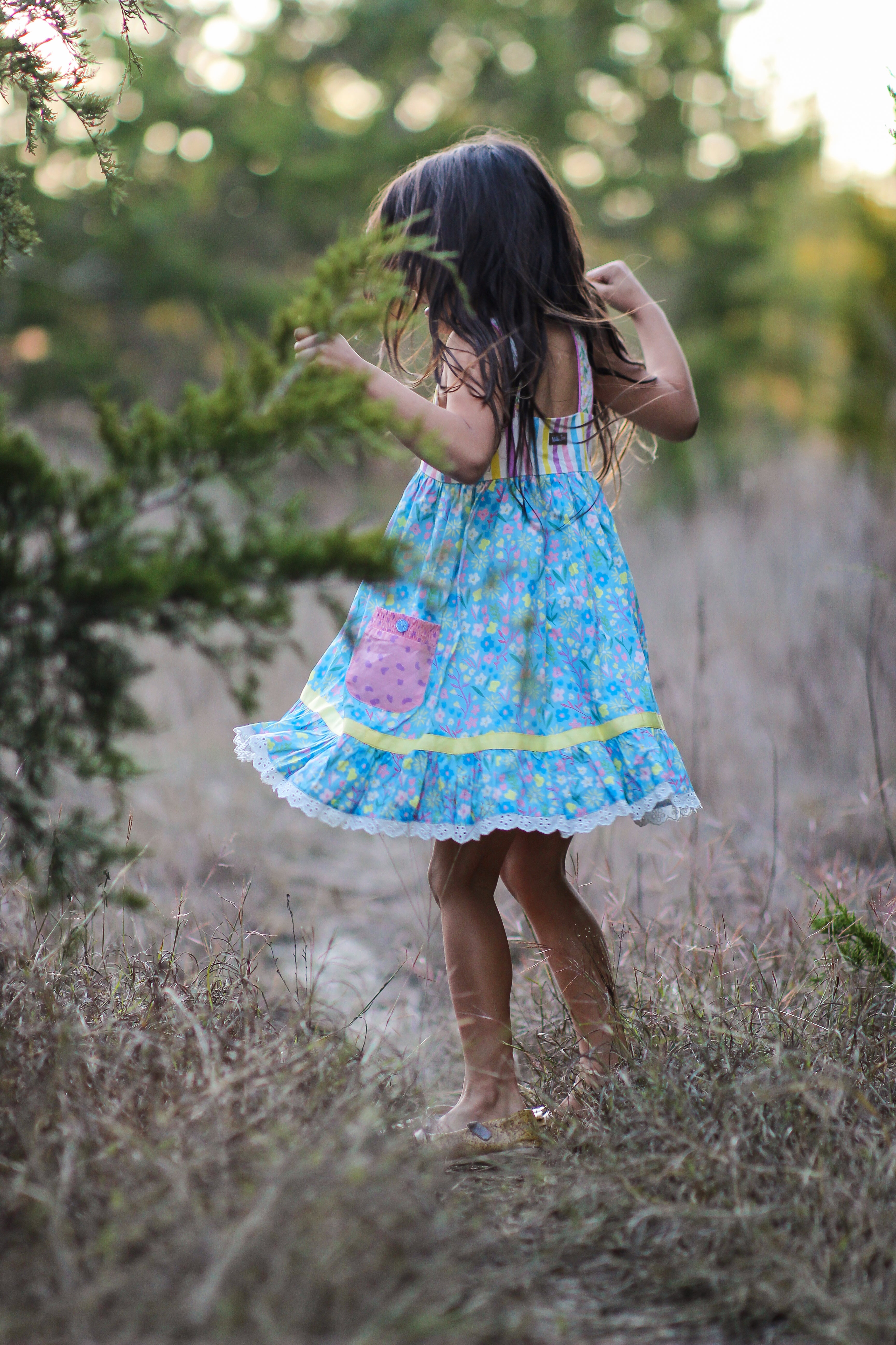 Joyful Jamboree Eyelet Dress