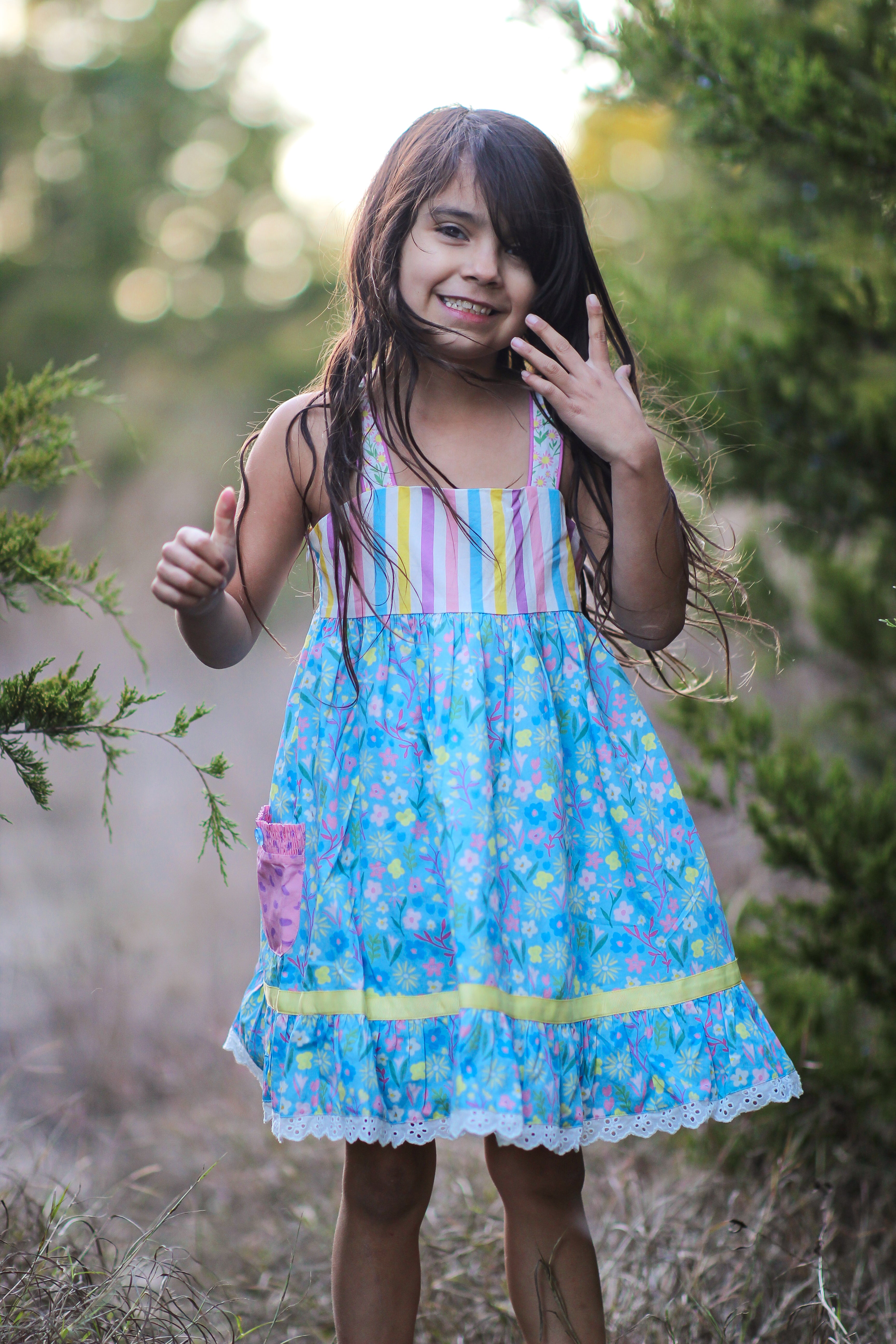 Joyful Jamboree Eyelet Dress