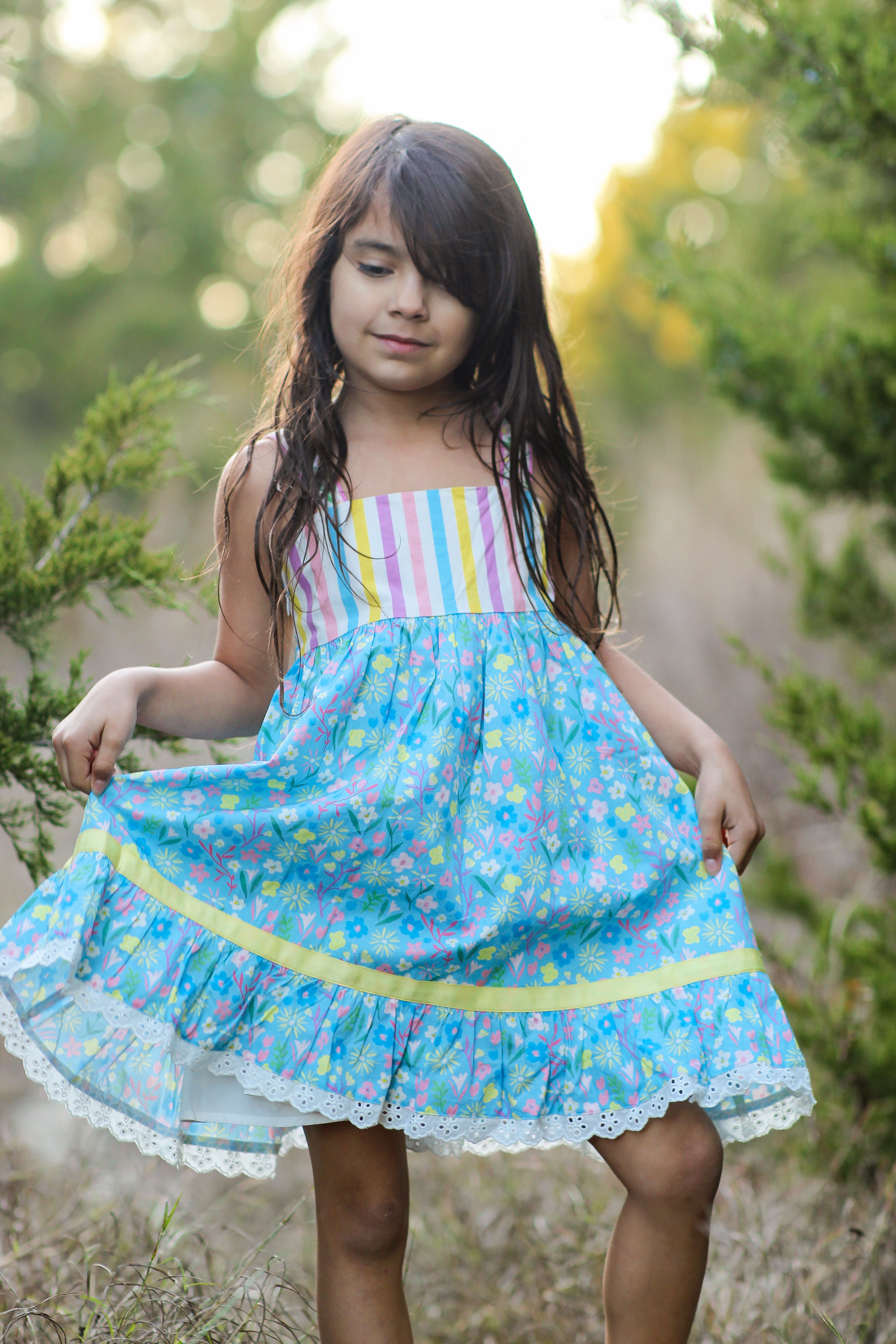 Joyful Jamboree Eyelet Dress